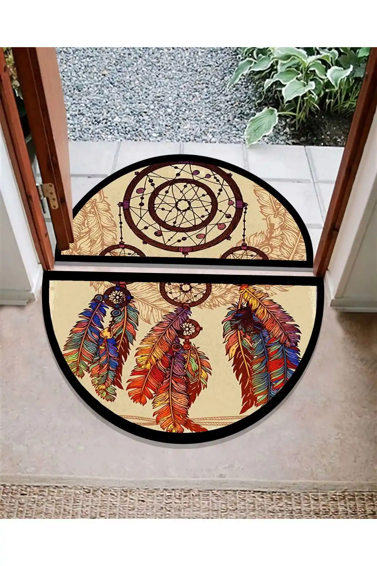 Getcarpet İkili Kapı Önü Paspası: Estetik ve Fonksiyonelliği Bir Arada Sunan Ürün