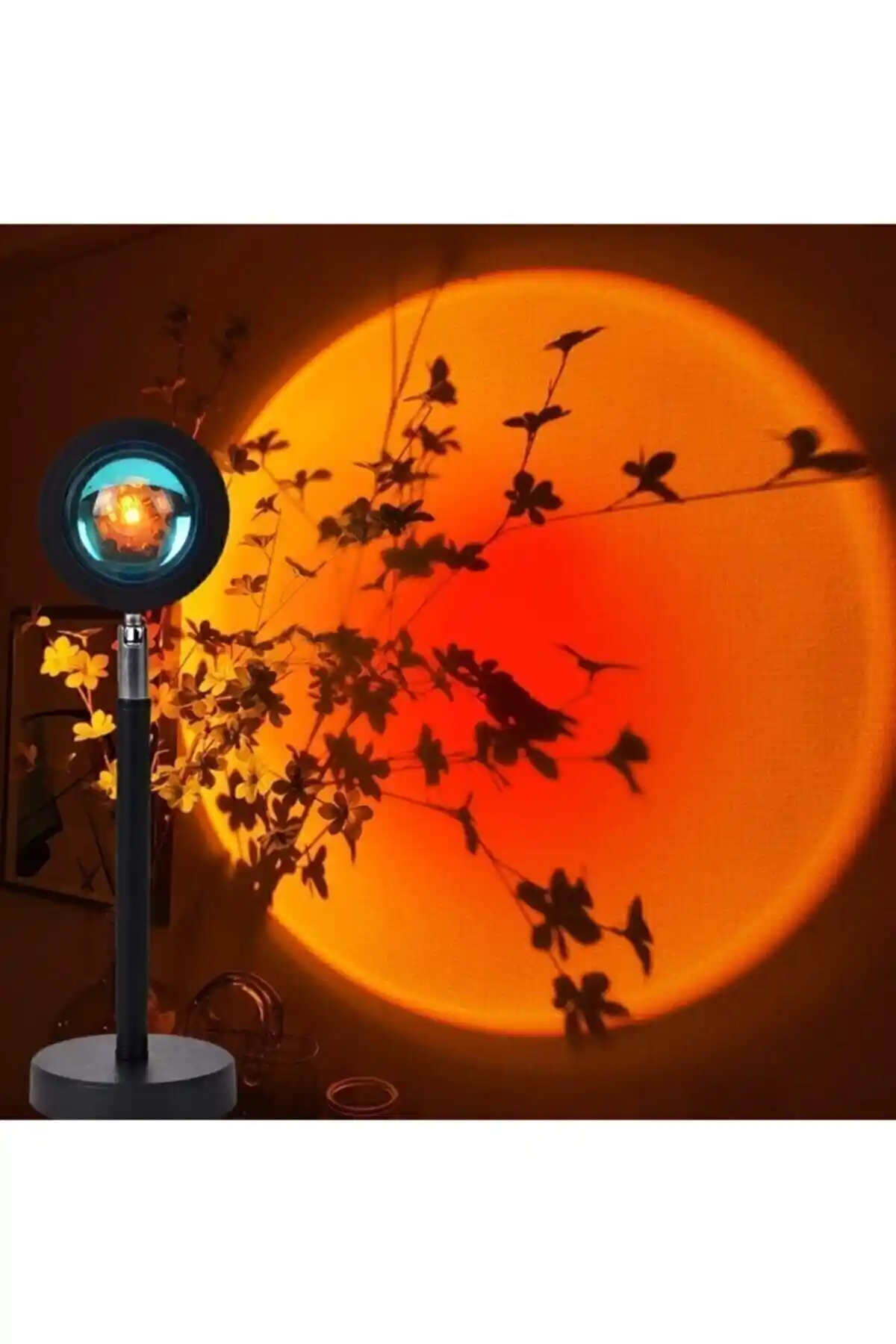 Gün Batımı Temalı Masa Lambası ile Romantik Atmosferler ve Fotoğraf Efektleri Yaratın