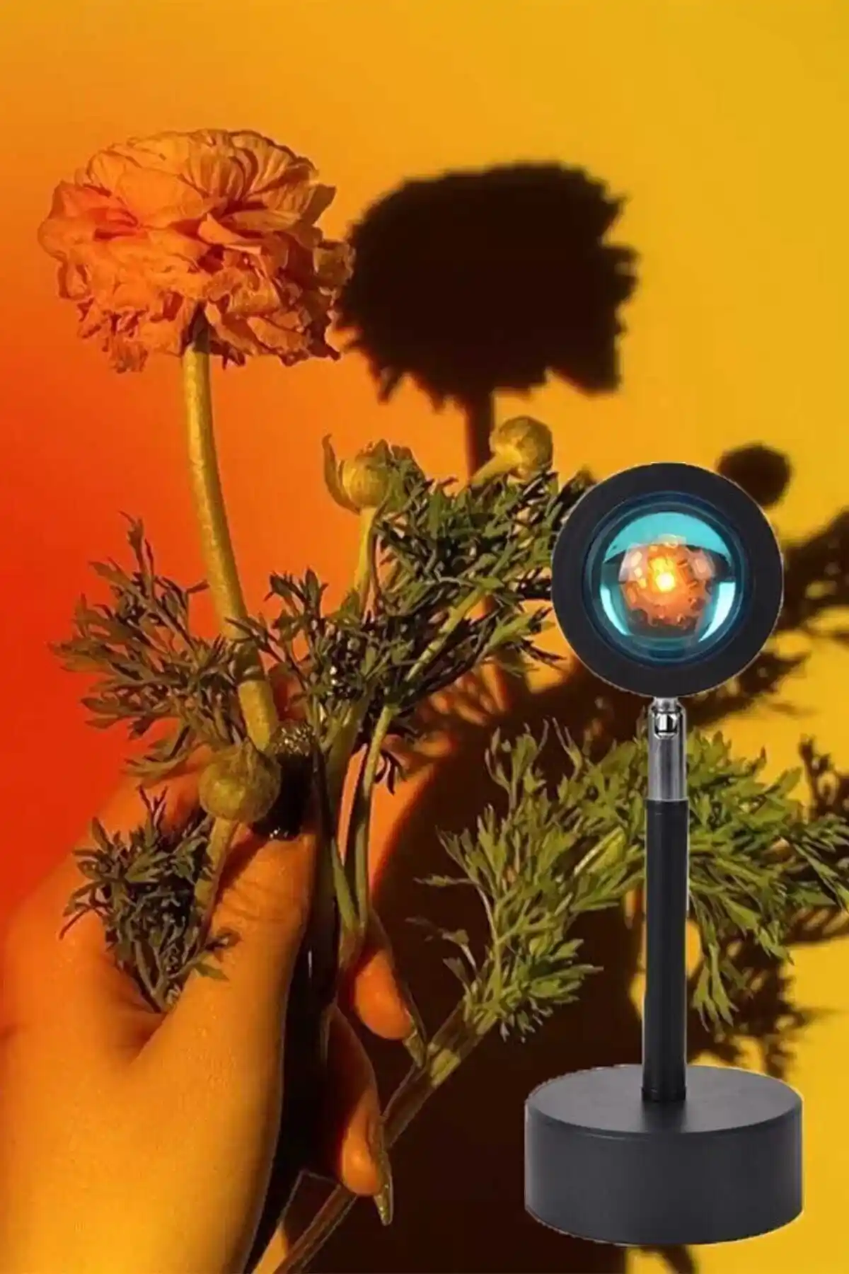 Gün Batımı Temalı Projeksiyon Masa Lambası ile Dekorasyonunuza Estetik ve Romantik Dokunuşlar