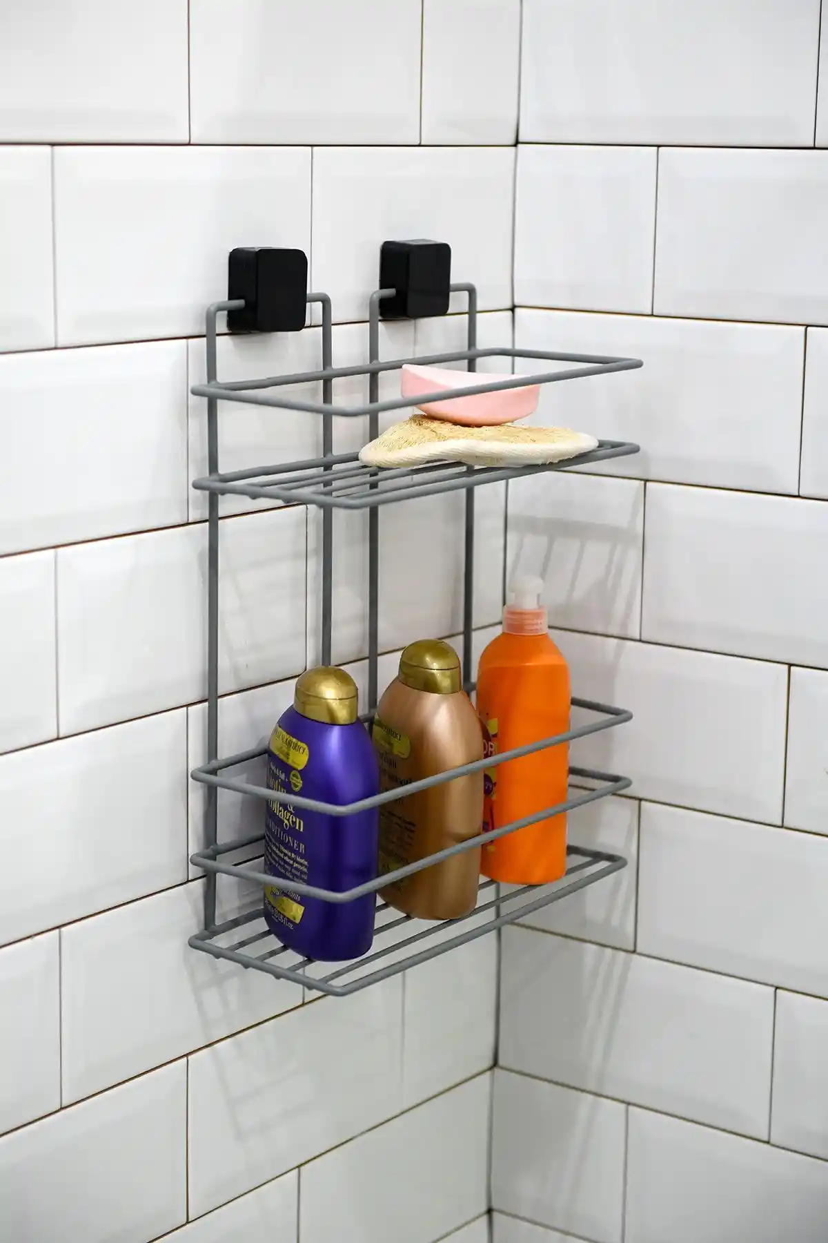 Hagen Paslanmaz Metal Yapışkanlı Banyo ve Mutfak Düzenleme Çözümü