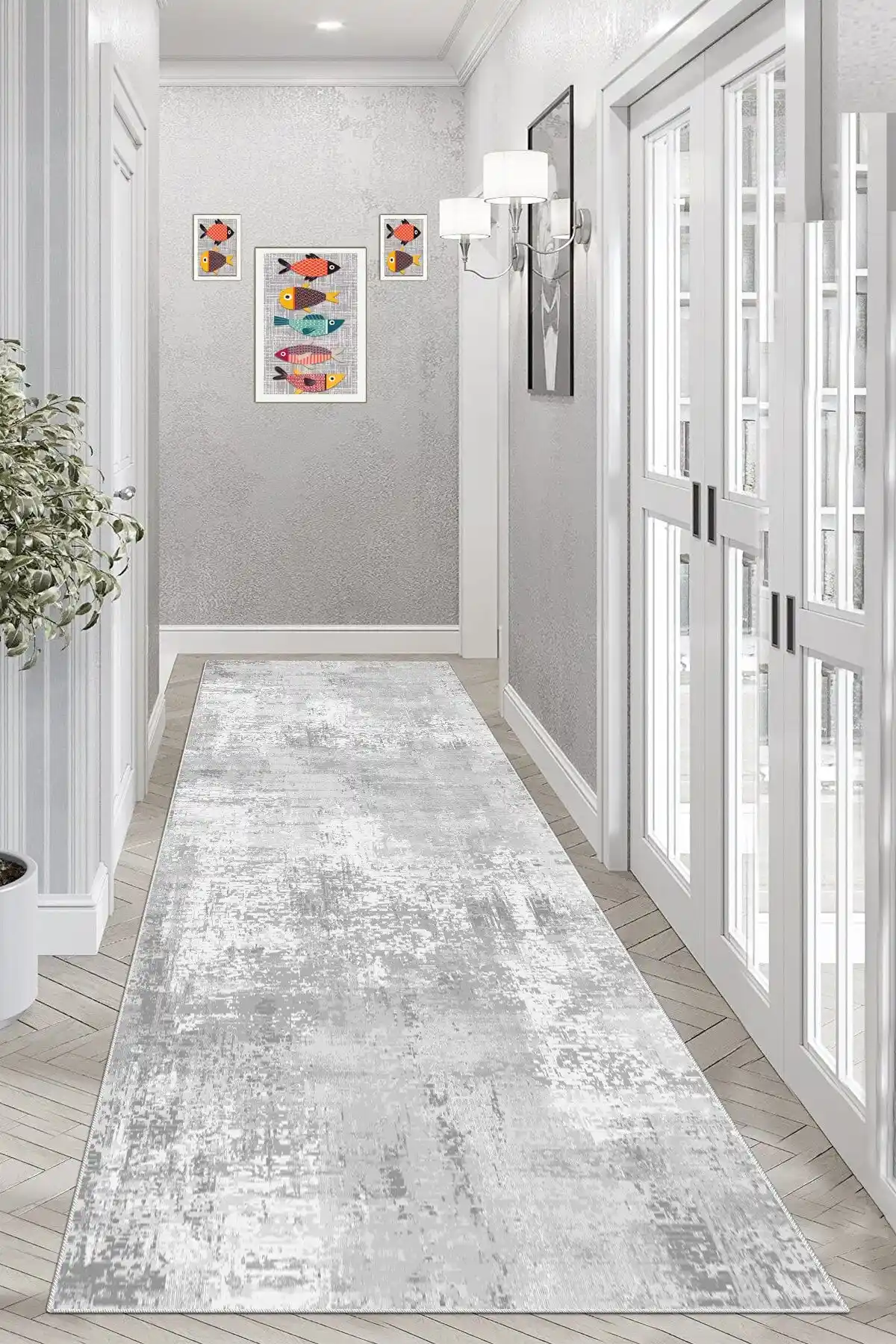 Halise Home Kaymaz Taban Dijital Baskılı Yıkanabilir Halı: Şıklık ve Fonksiyonellik Bir Arada