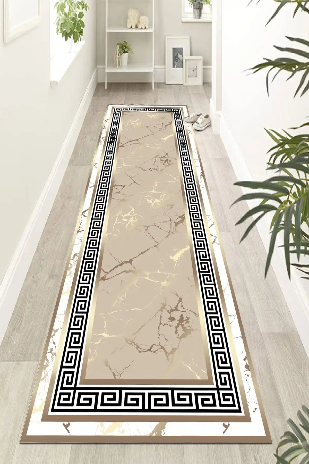 Halise Home Kaymaz Tabanlı Dijital Baskı Mutfak Halısı Yüksek Kalite ve Şıklık Sunar