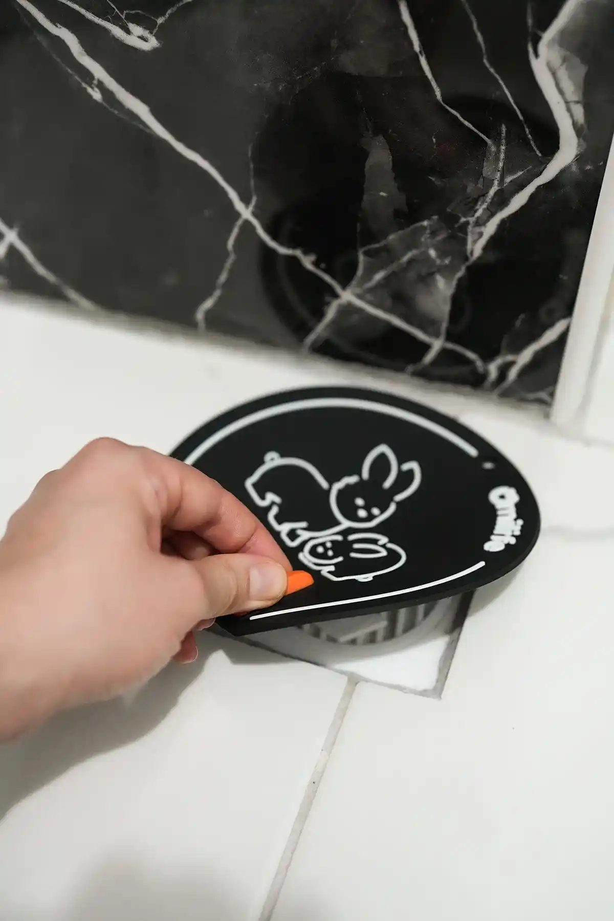 Hayveys Banyo ve Mutfak Gider Kapakları Koku Önleyici Estetik Çözüm 75-90 Karakter