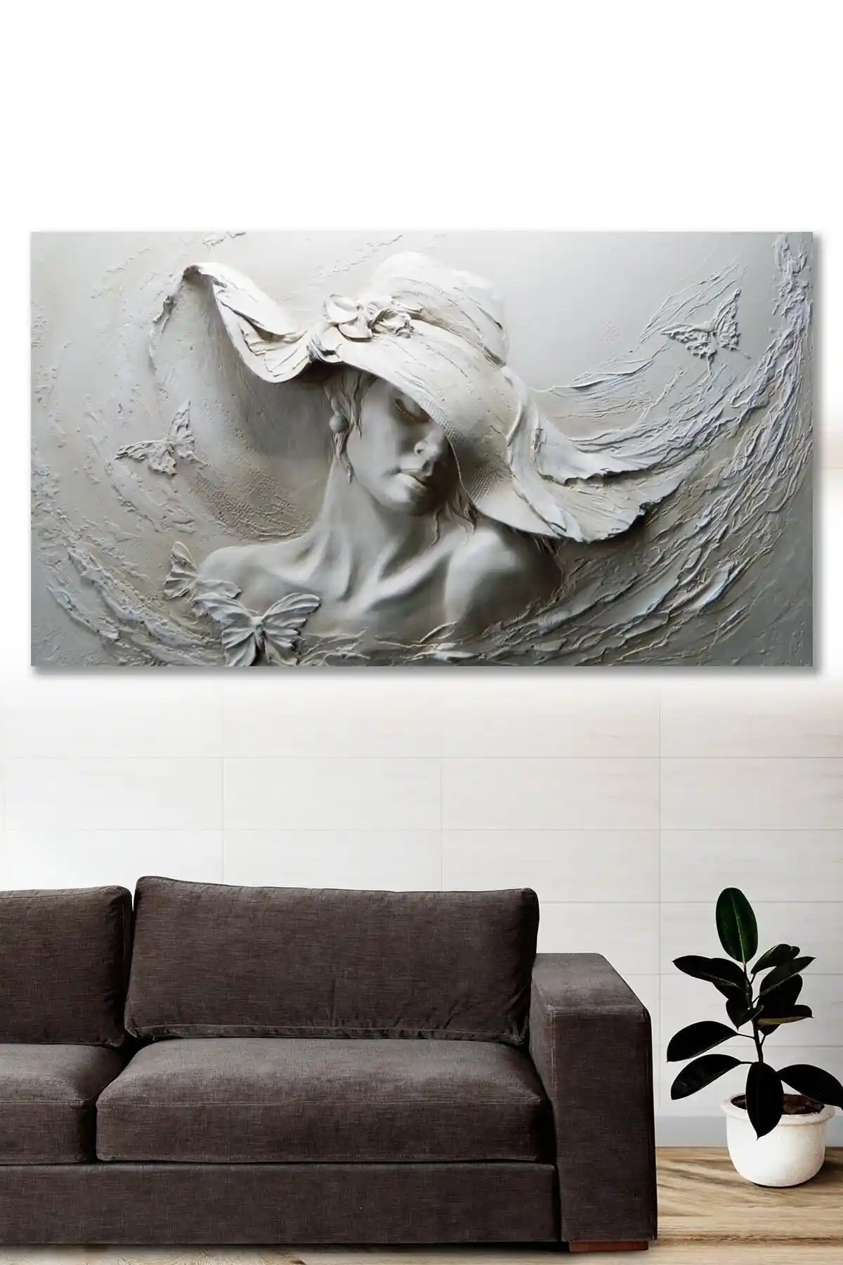 Hediyeler Kapında 70x100 cm Dekoratif Kanvas Duvar Tablo Modern ve Şık Tasarım