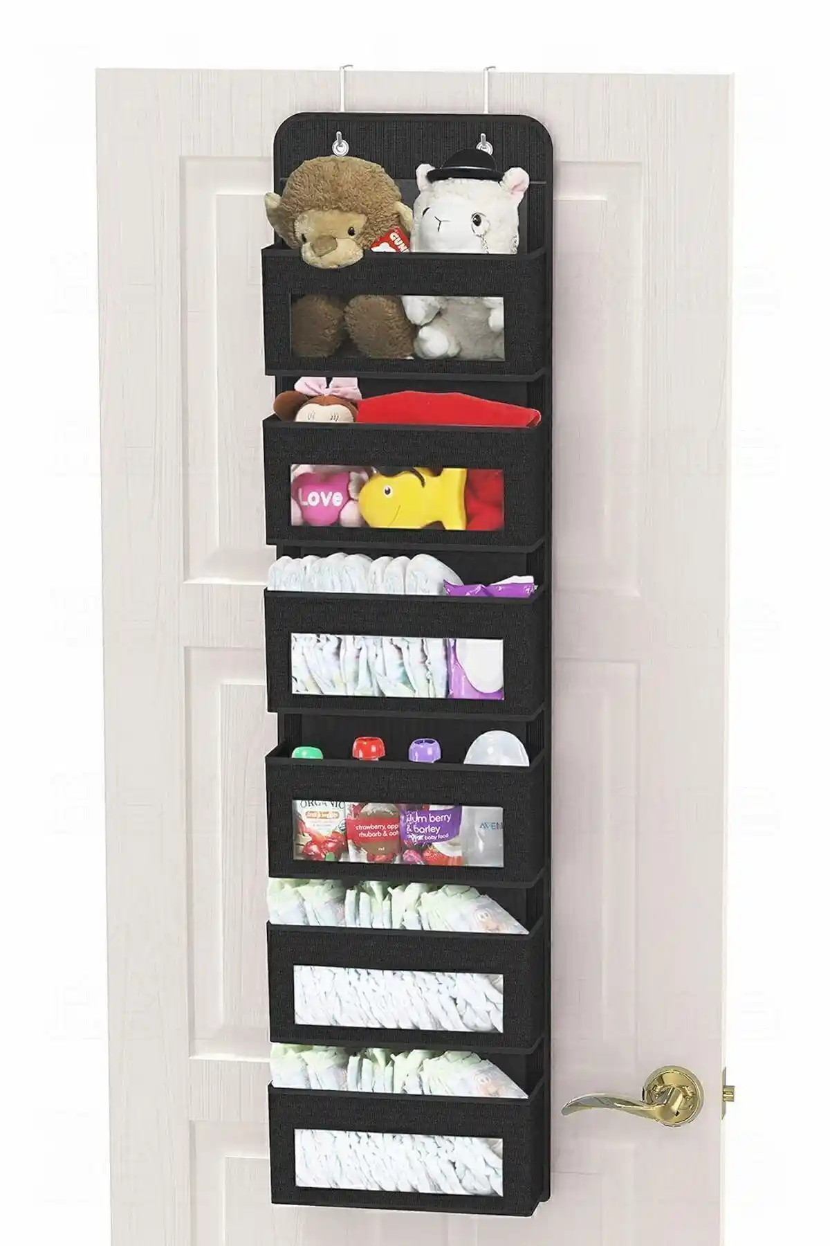 Helen's Home 6 Katlı Kapı Arkası Düzenleyici Raf ile Çok Yönlü Ev Organizasyonu