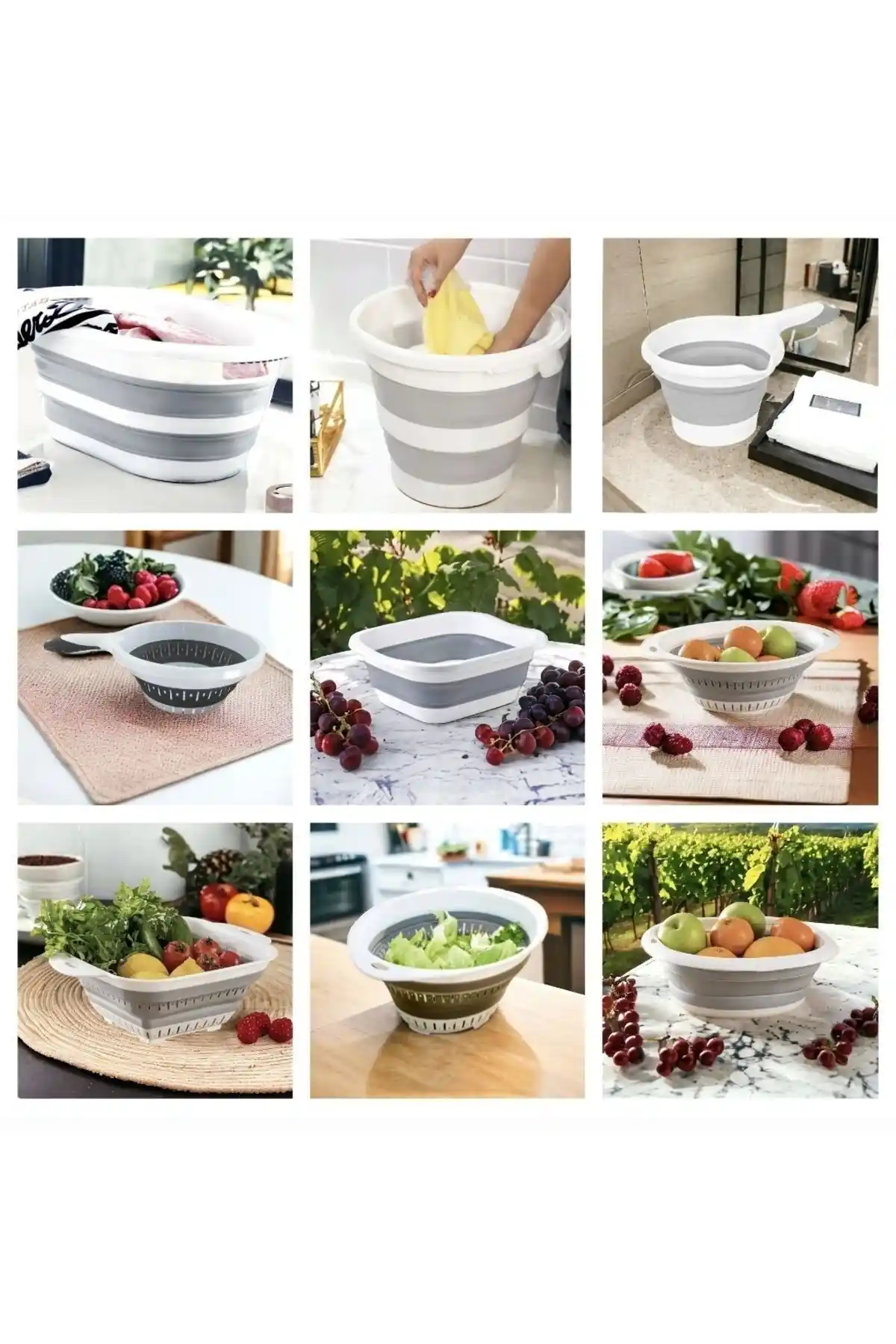 Herza House Çok Parçalı Ev Düzen Seti Modern ve Pratik Çözüm 9 Parça