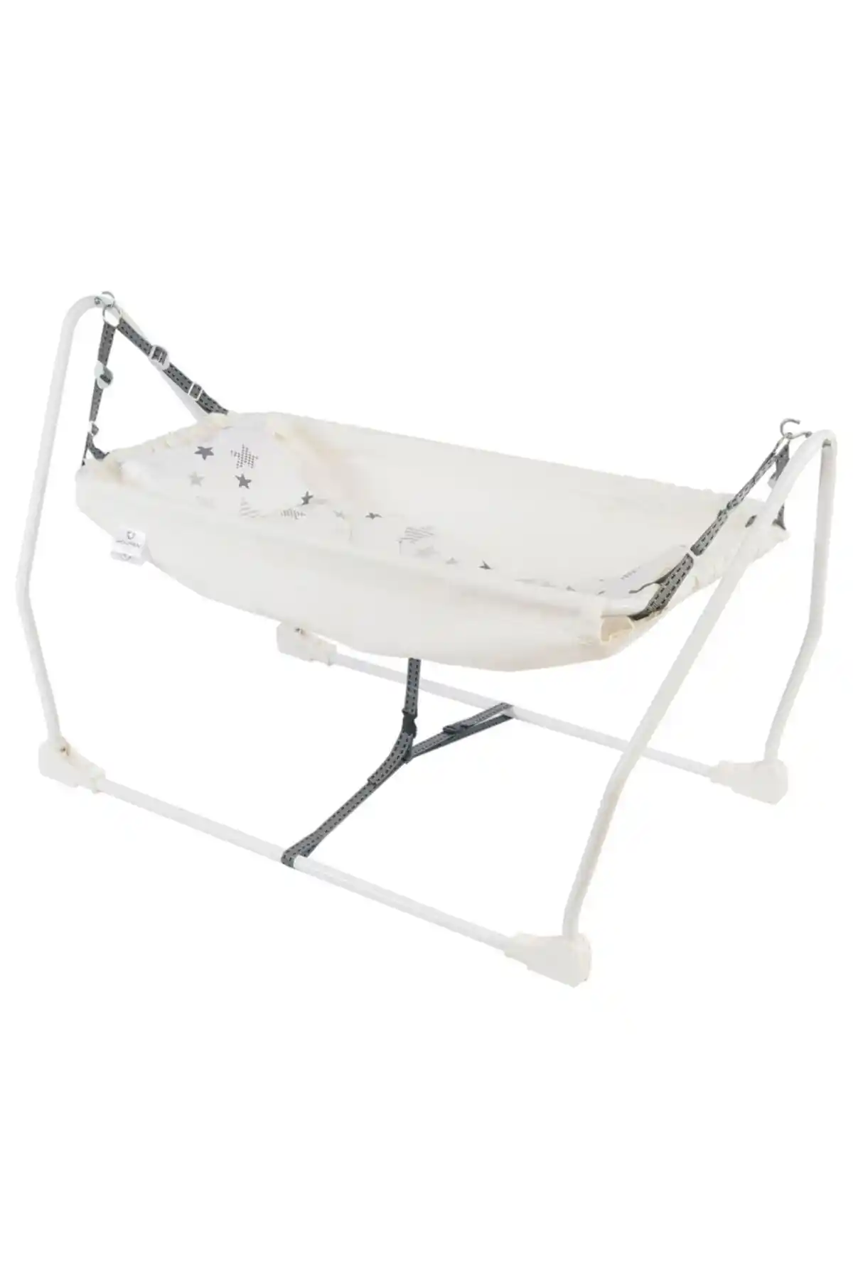 Holmen Marmaris Bebek Hamağı Ekru Renkli Ergonomik ve Güvenli Bebek Dinlenme Ürünü