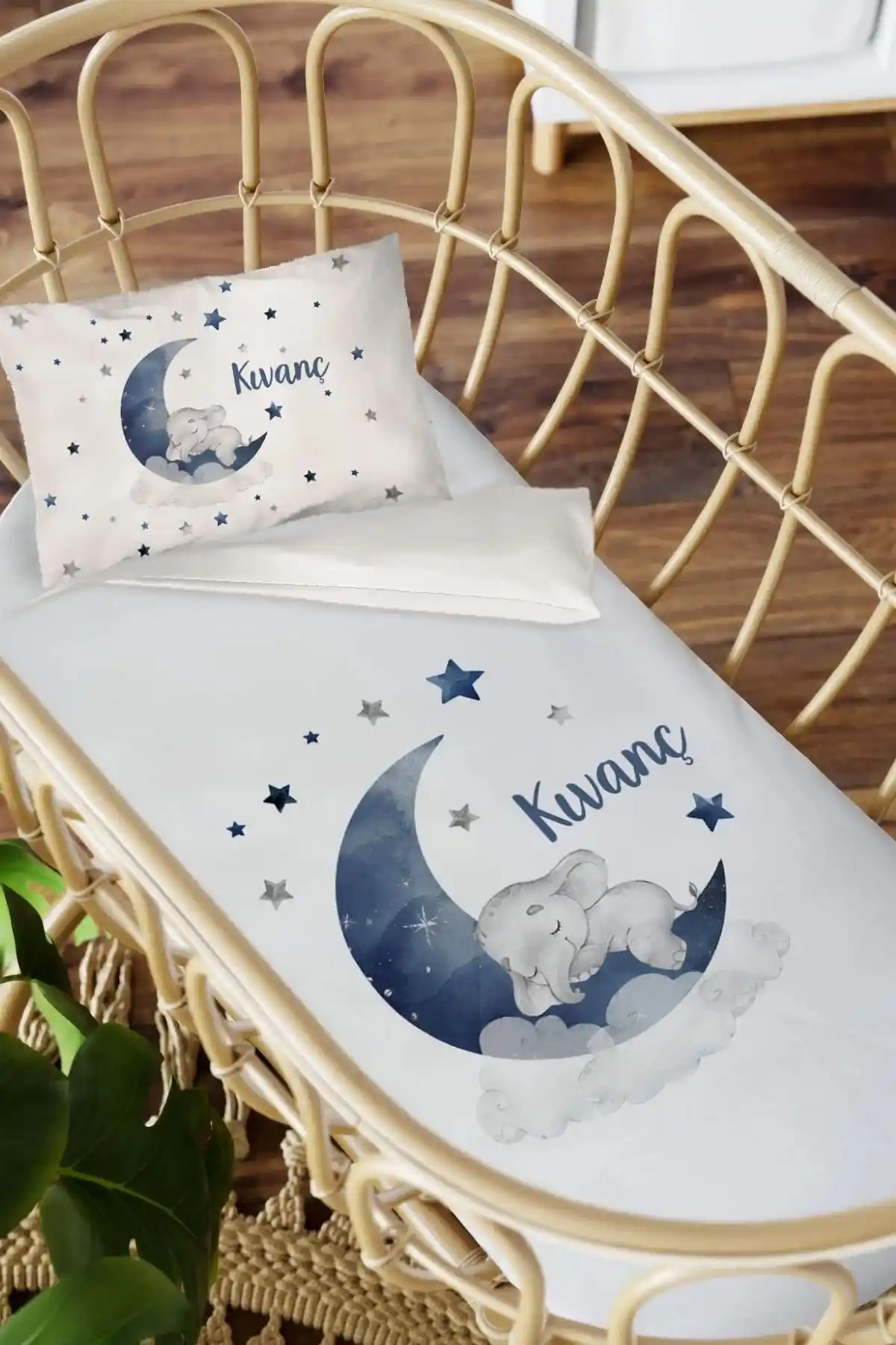 Homamia Anne Yanı 60x100 Beşik Uyku Nevresim Takımı Organik ve Sürdürülebilir Tasarım