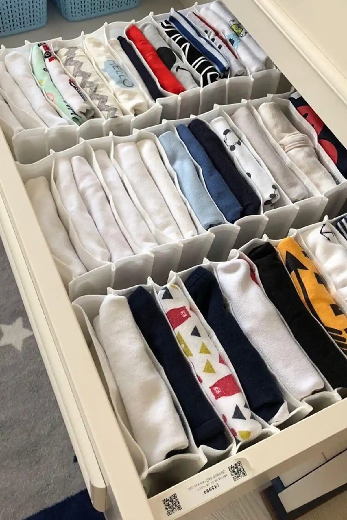 Homelife 11 Gözlü Akordiyon Organizer ile Eşyalarınızı Pratik ve Şık Bir Şekilde Düzenleyin