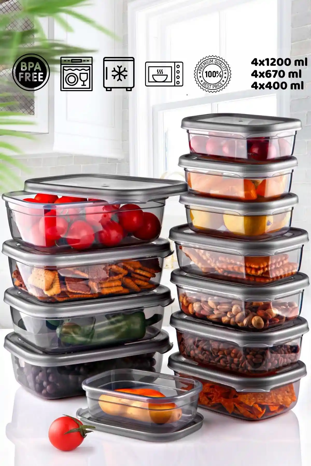 HOMENIVA ve Kitchen Life Saklama Kabı Setleri Karşılaştırması ve Detaylar