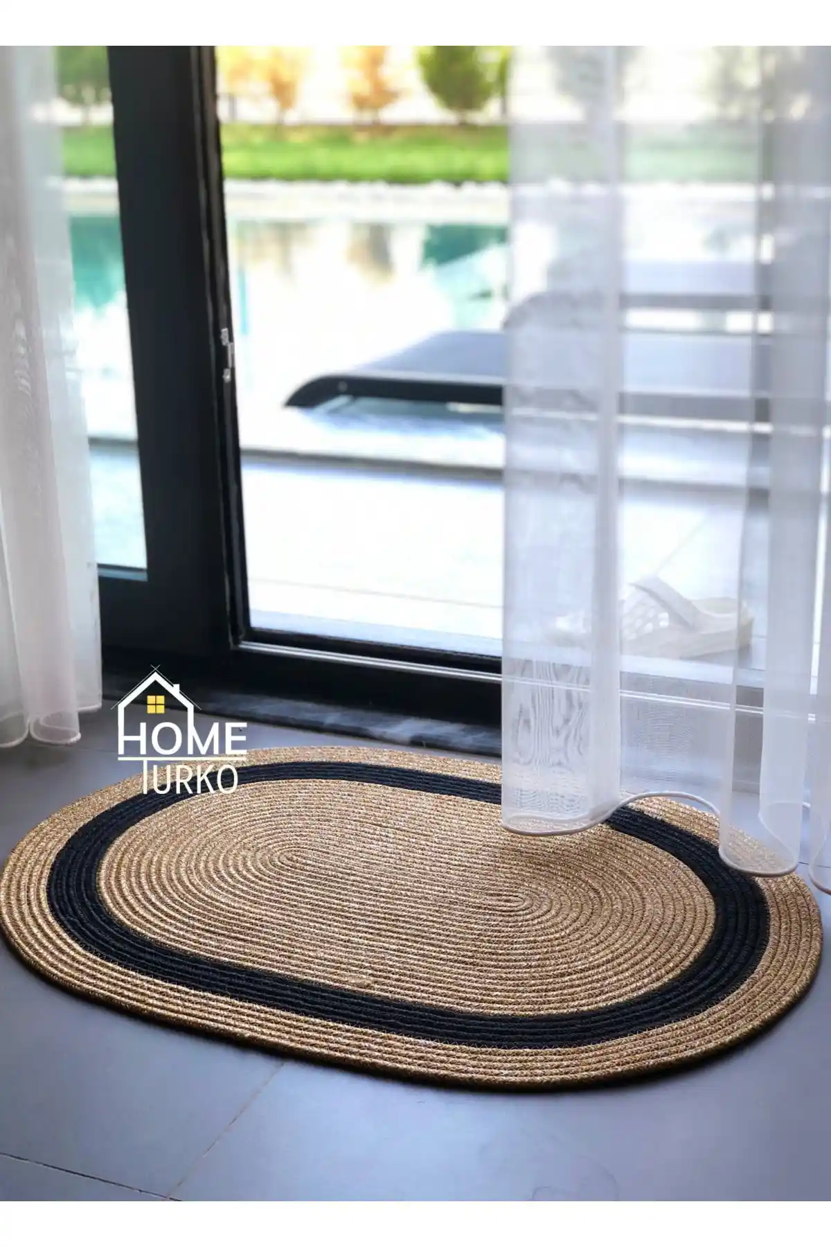 HomeTurko Jüt Kapı Önü Paspası: Şık ve Dayanıklı Dekoratif Ürün Özellikleri