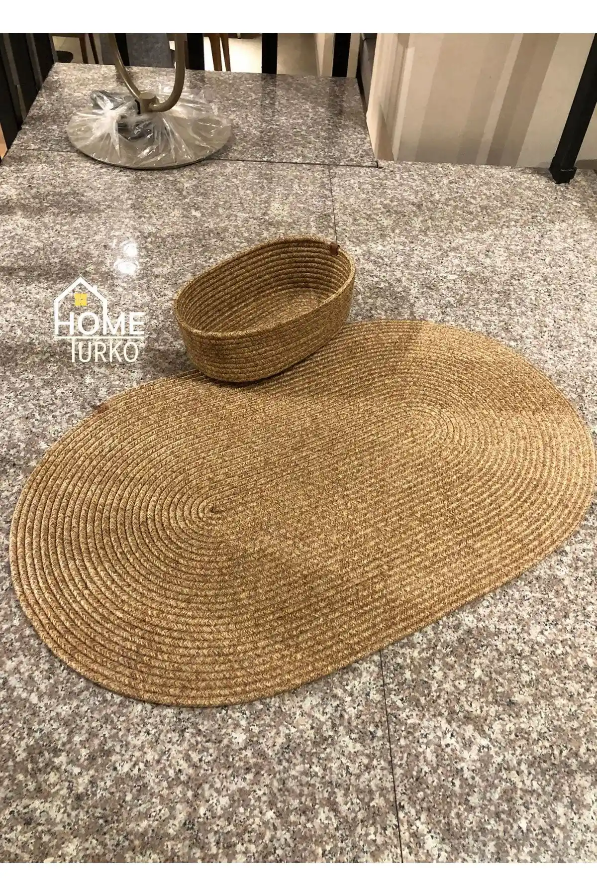 HomeTurko Jüt ve Banyo Paspası: Doğal ve Şık Dekoratif Çözüm