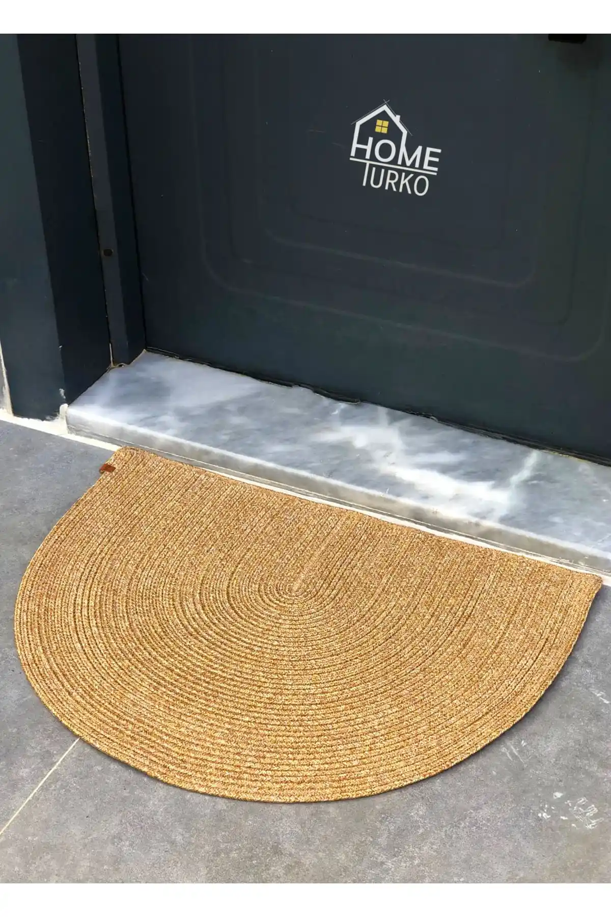 HomeTurko Jüt ve Hasır Kapı Önü Paspası, Doğal ve Şık Dekorasyon İçin Ideal Seçenek