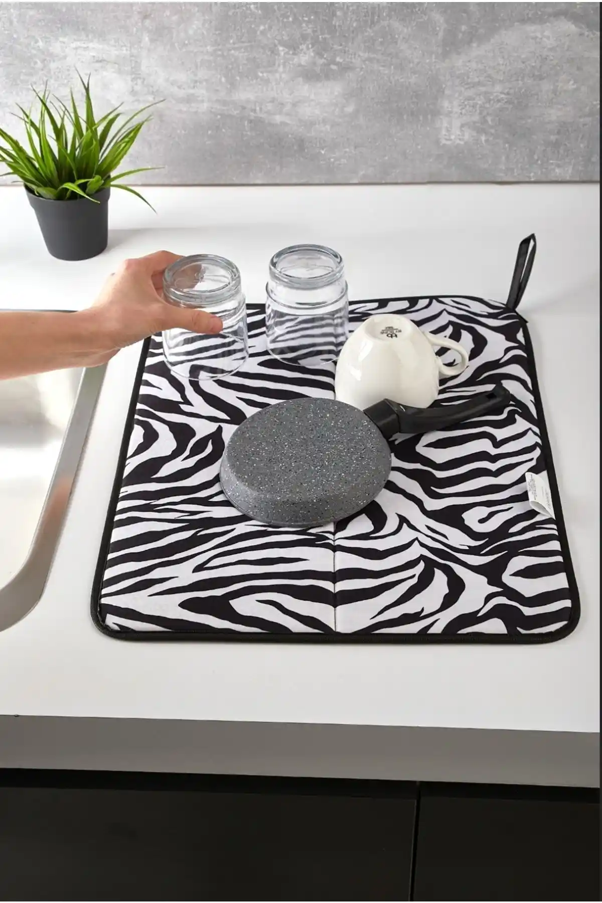 HOMİNG Bulaşık Kurutma Örtüsü: Pratik ve Estetik Mutfak Hijyen Çözümü