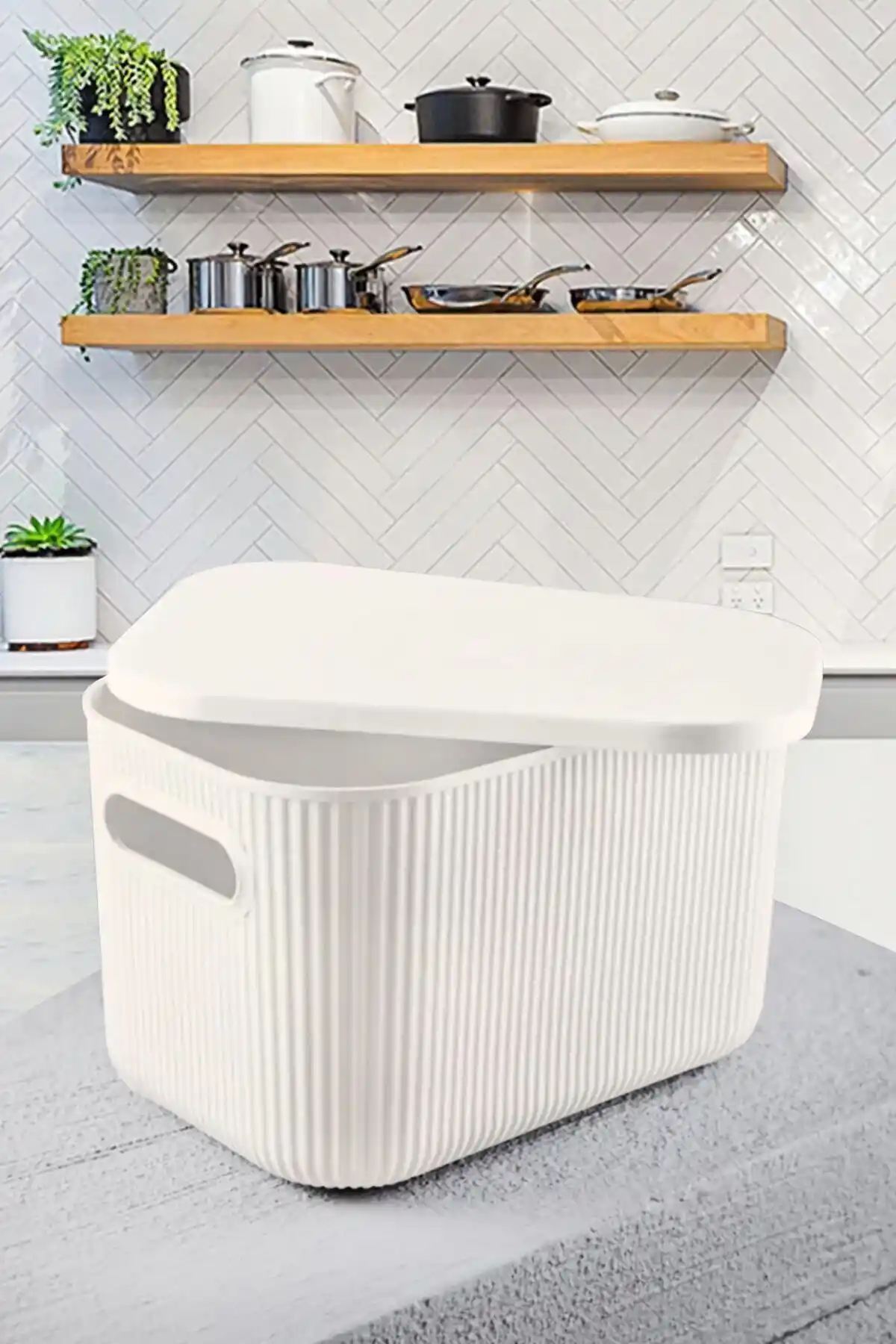 HOMİNG Çok Amaçlı Kapaklı Organizer Kutu ile Eşyalarınızı Düzenleyin