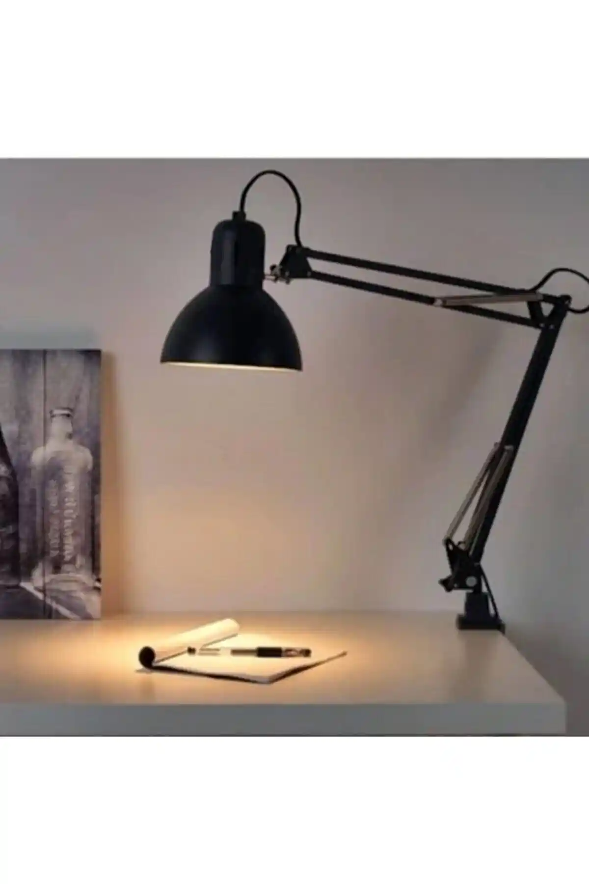 Horoz Led Home Akrobat Masa Lambası Siyah Modern ve İşlevsel Aydınlatma Çözümü