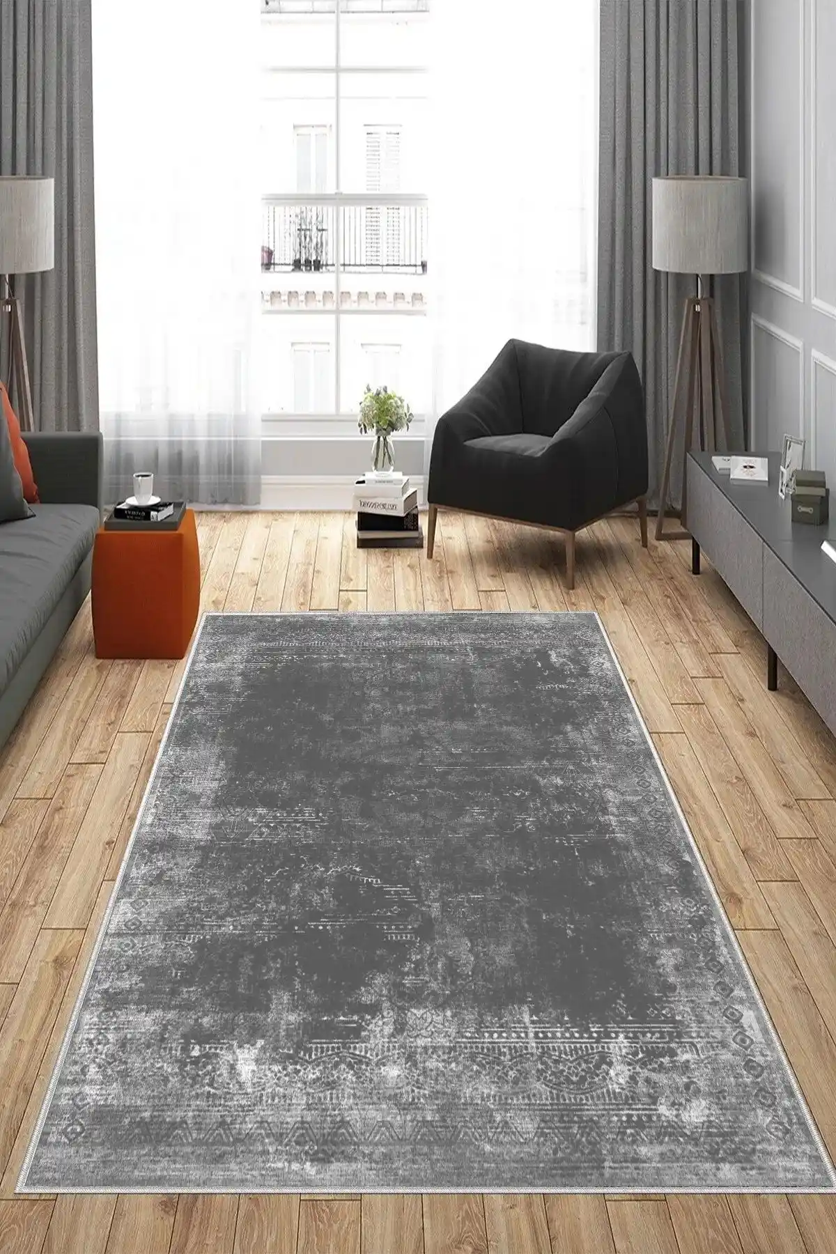 Hülya Home Dijital Baskı Kaymaz Taban Salon Halısı ve Yollukları Geniş Seçeneklerle