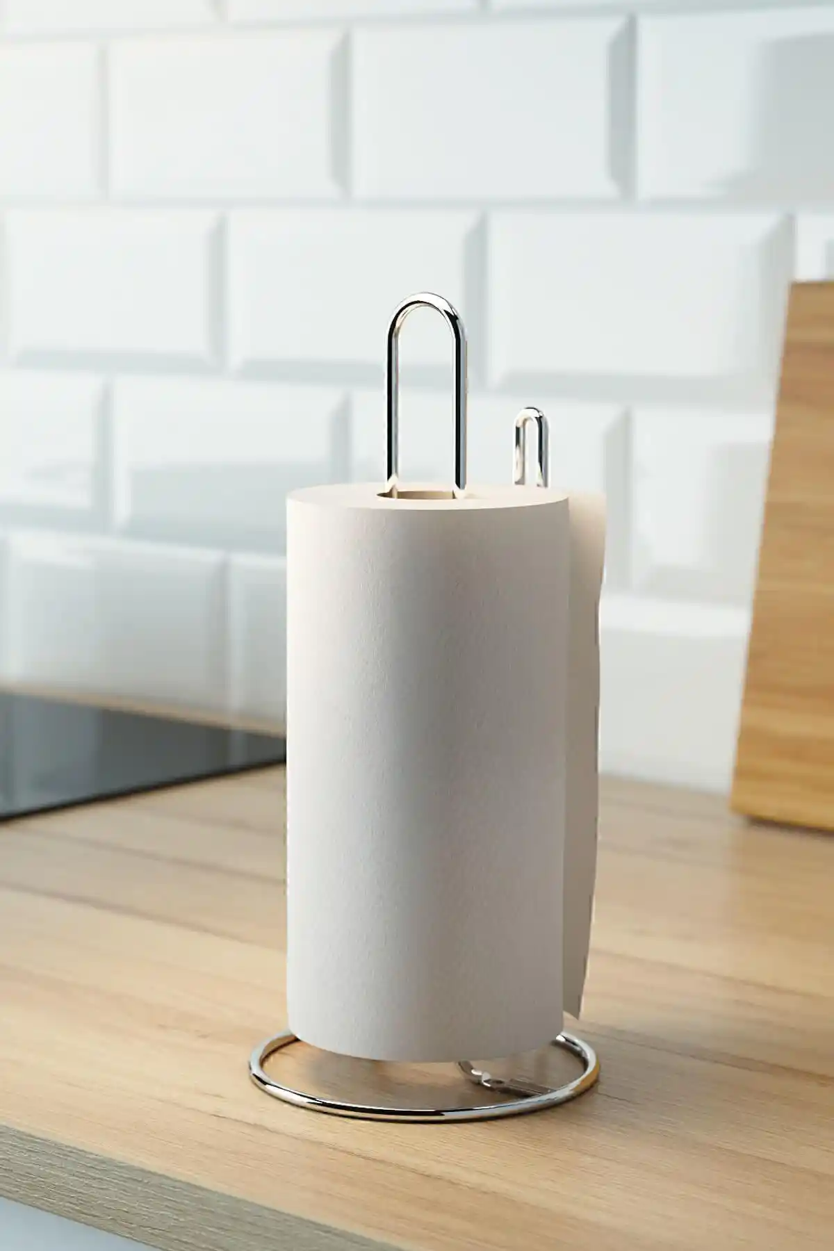 İKEA TORKAD Kağıt Havluluk: Modern ve Dayanıklı Metal Tasarımıyla İşlevsel Çözüm