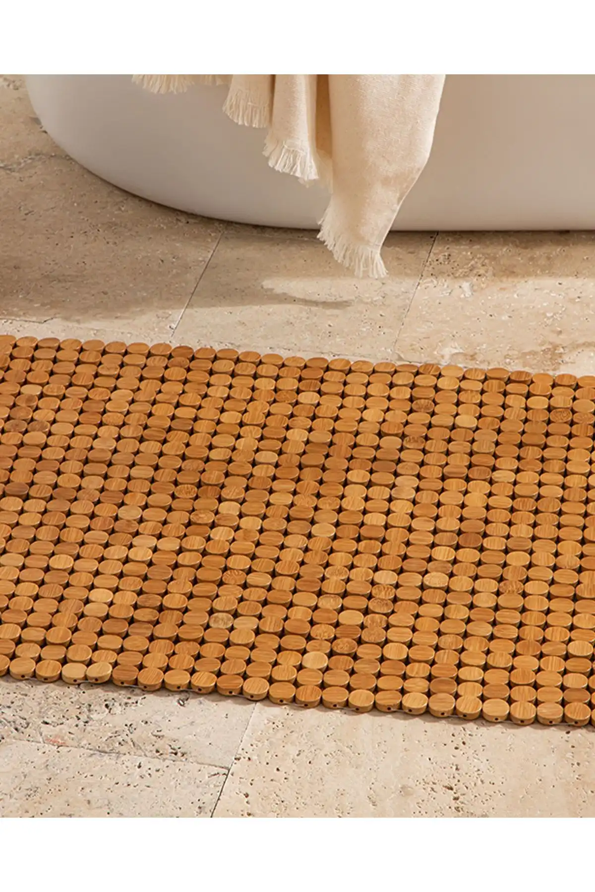 İngiliz Home Bamboo Duş Kaydırmazı: Doğal ve Güvenli Banyo Deneyimi Sunar