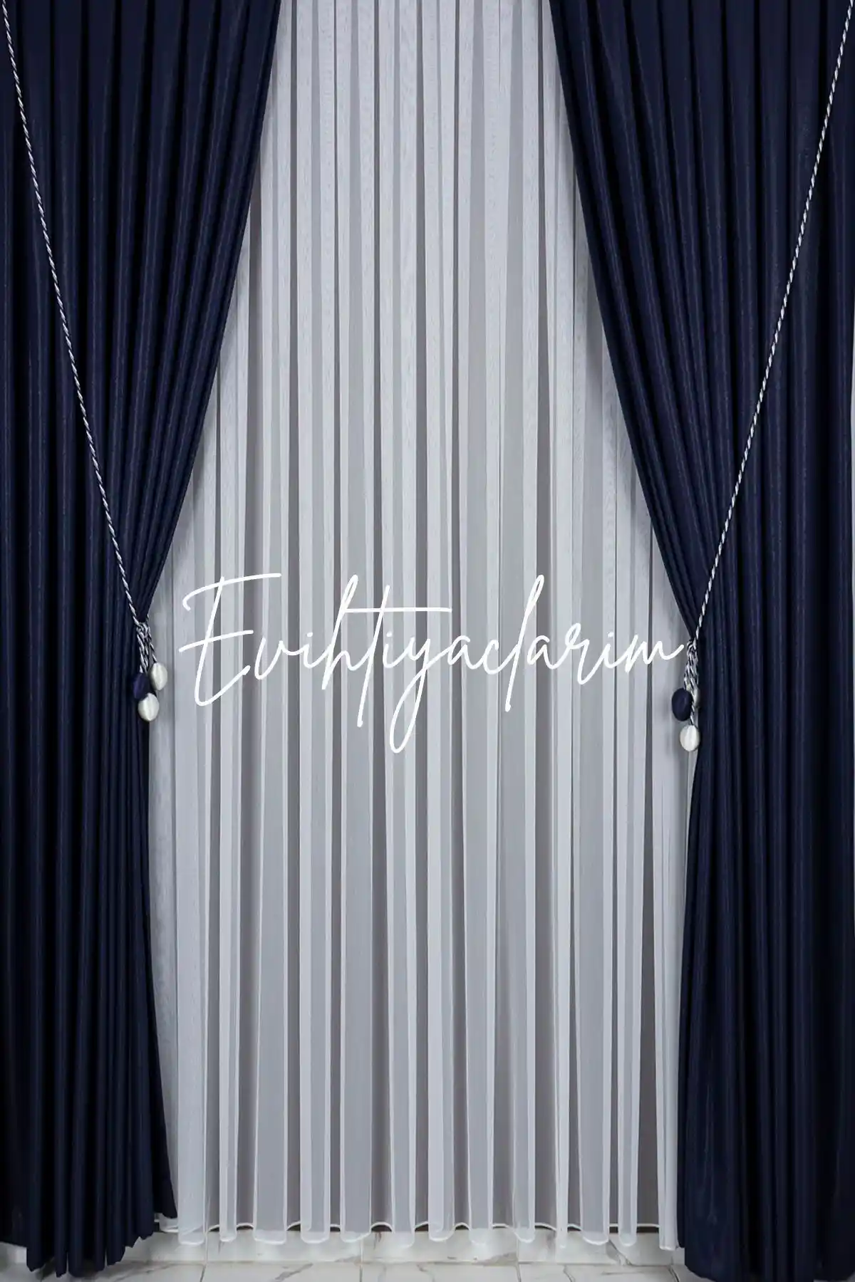 İOC Titi Bambu Keten Görünümdeki Tül Perde Modern ve Şık Dekorasyon İçin Uygun Bir Seçenektir