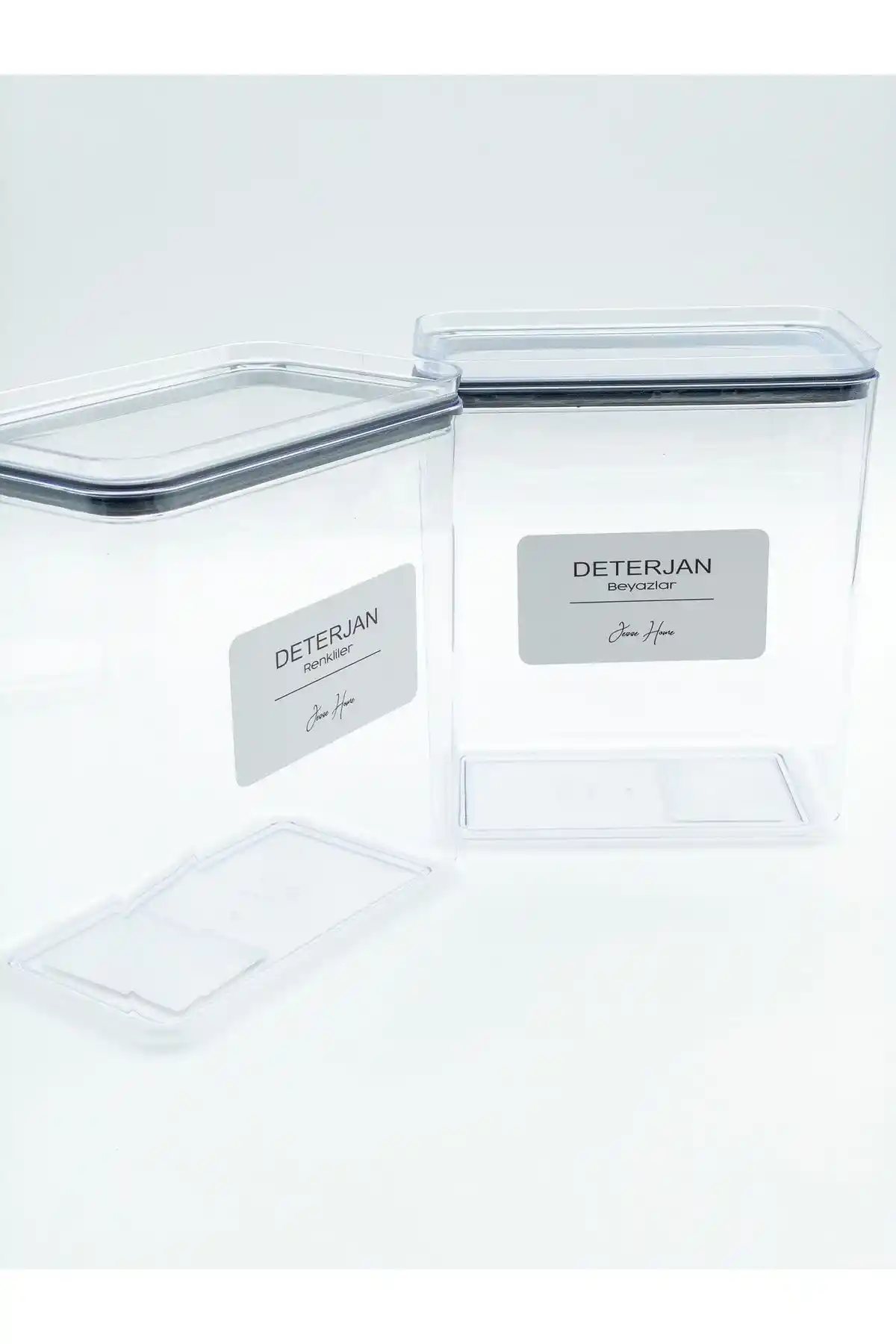 Jesse Home Deterjan Kavanozu: Dayanıklı ve Pratik Banyo Düzeni İçin Ideal Saklama Çözümü