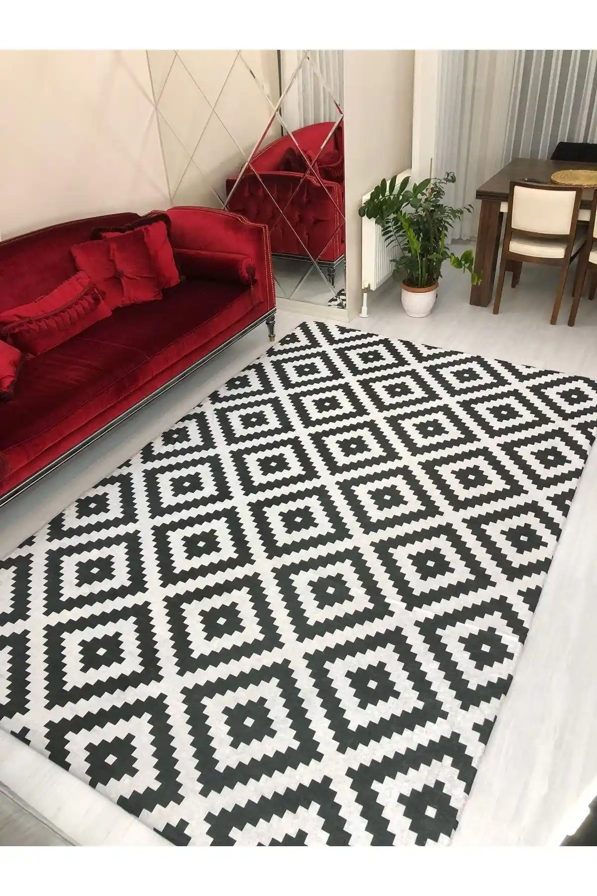 Kadife Halı Örtüsü: Modern Tasarım ve Fonksiyonellik ile Ev Dekorasyonunu Tamamlar