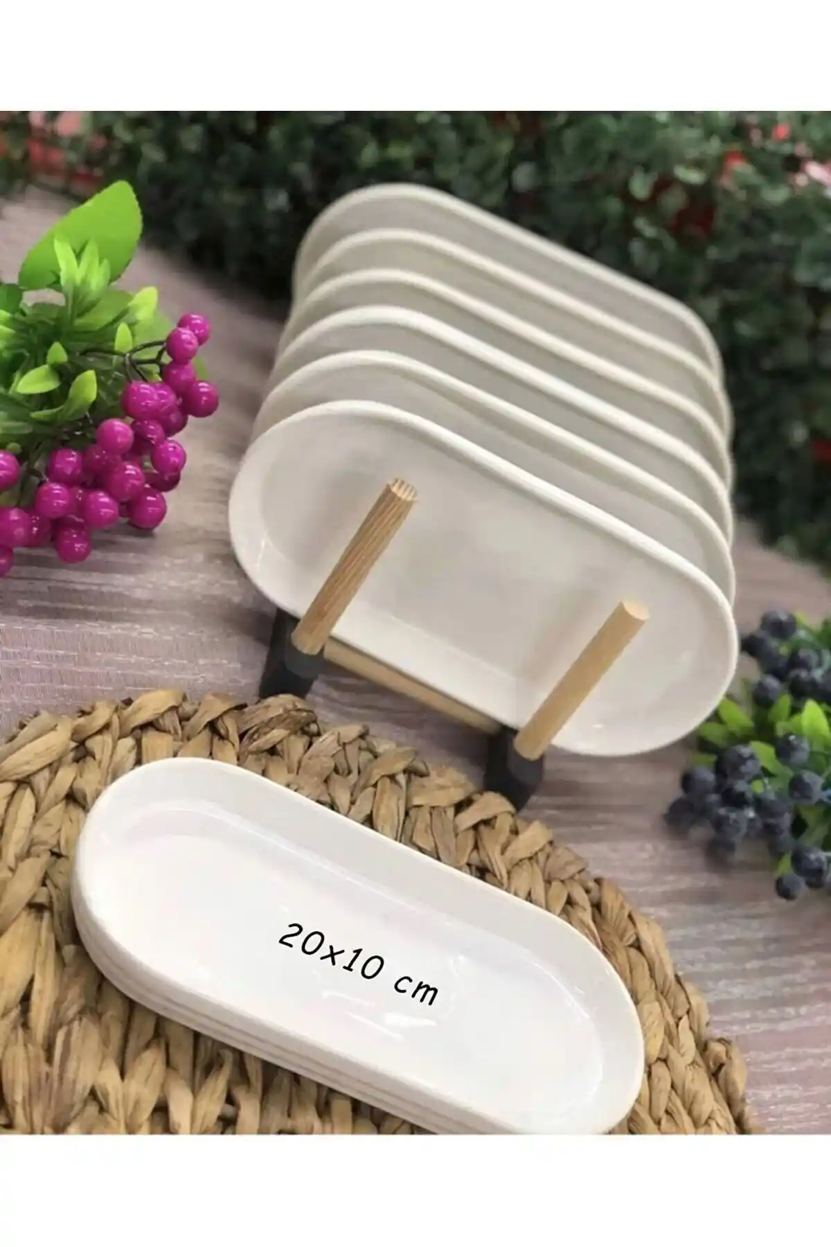 Kahvaltı ve Atıştırmalıklar İçin En İyi 6'lı Oval Seramik Tabak Setleri Karşılaştırması