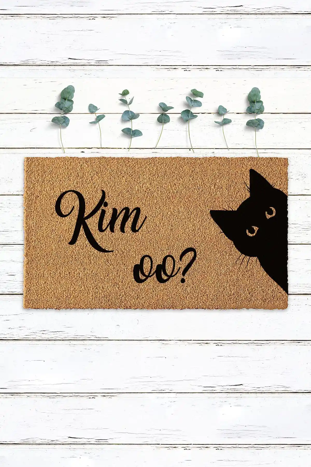 Kapı Önü İçin Doğal Hindistan Cevizi Lifli Şık ve Dayanıklı Paspas Koko Modeli