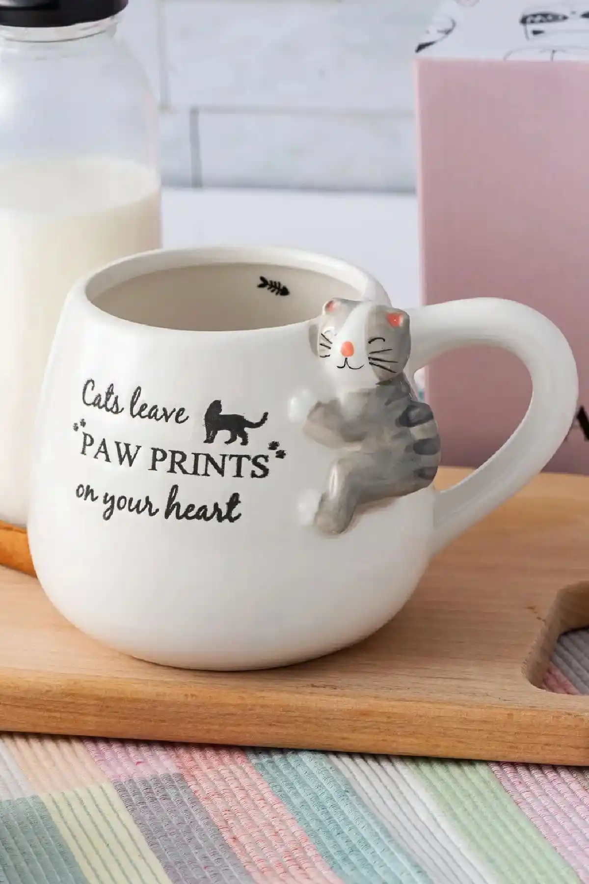 Karaca Animal Cat Mug Kupa: Şık ve Dayanıklı Seramik Kupa Tasarımı