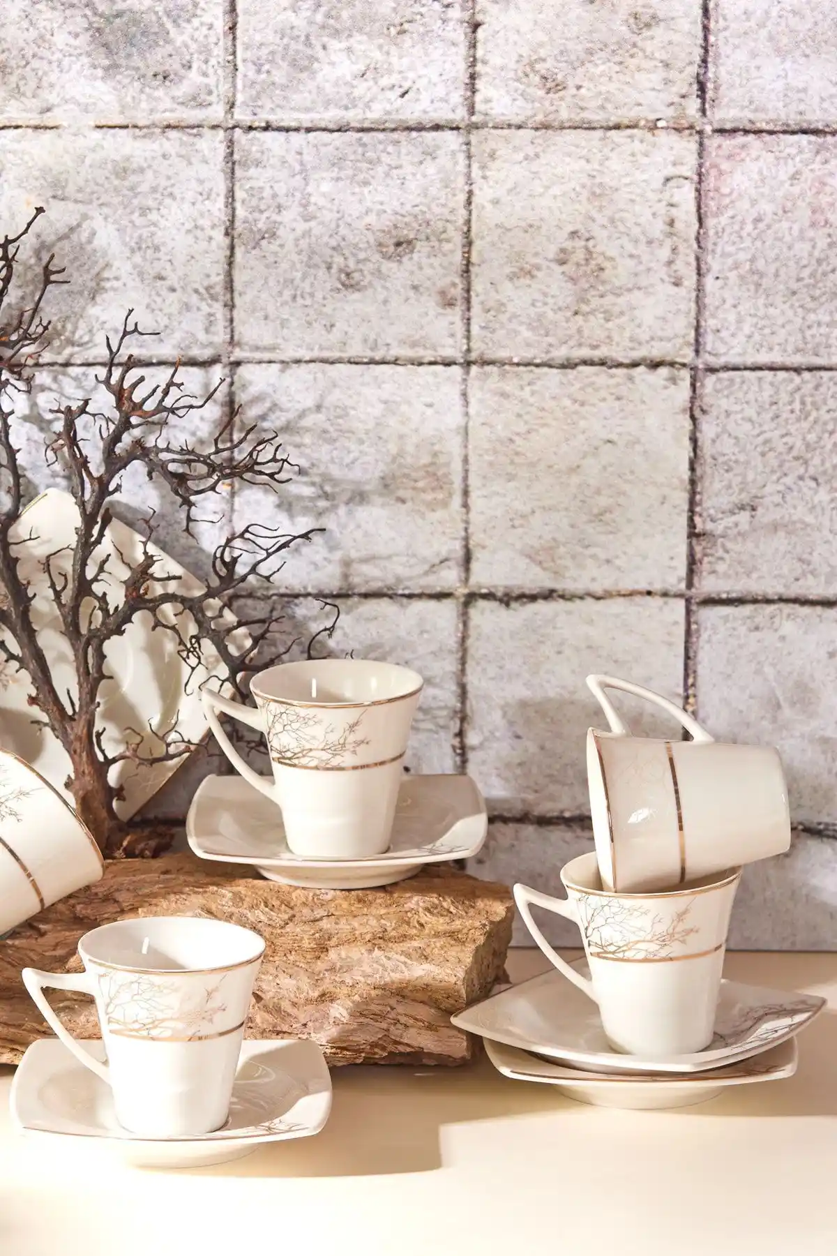 Karaca Autumn 6 Kişilik Kahve Fincan Takımı Estetik ve Dayanıklı Tasarımıyla Öne Çıkıyor