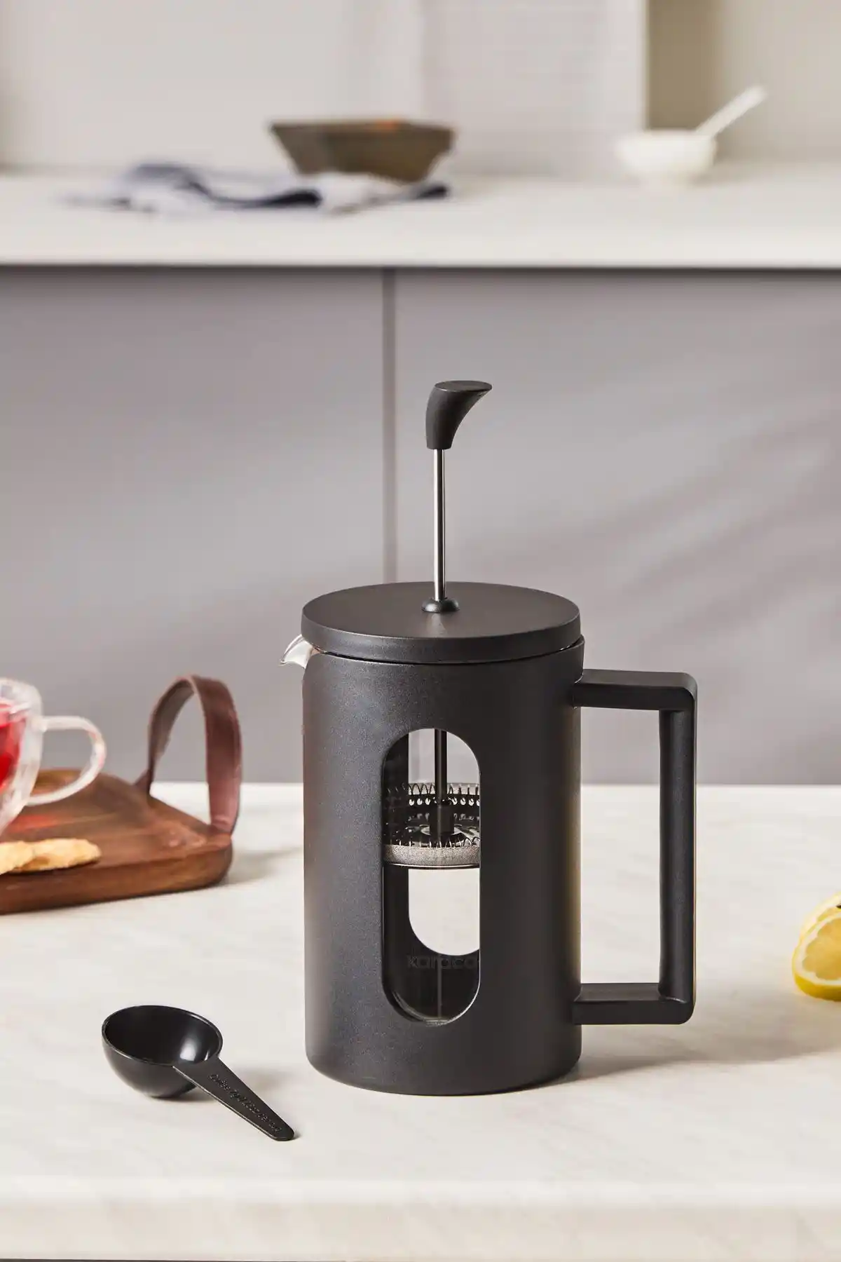 Karaca Leya Borosilikat Cam French Press 800 ml Kahve ve Çay Demleme Aracı