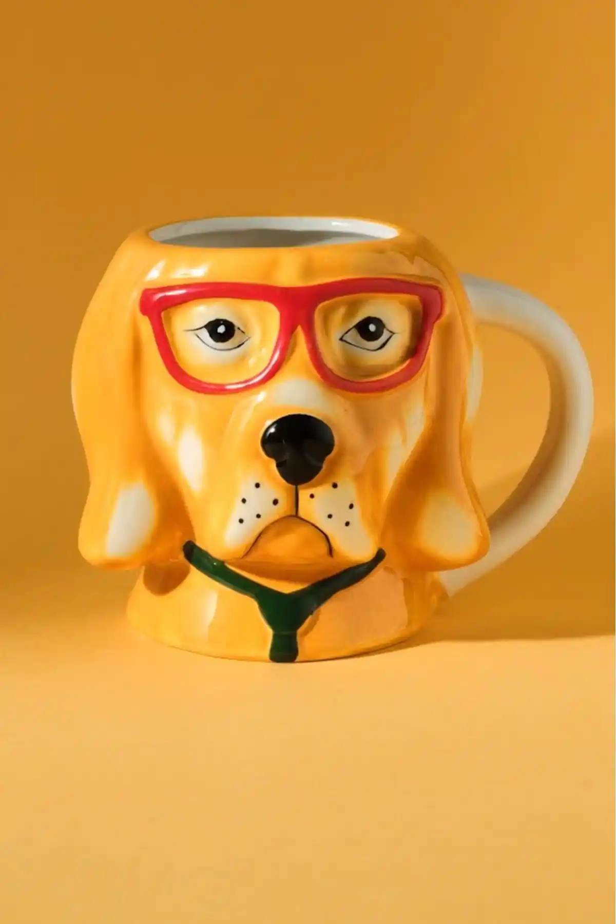 Karaca STD Animal Dog Mug Porselen Kupa Büyük Hacimli Hayvan Desenli Tasarım