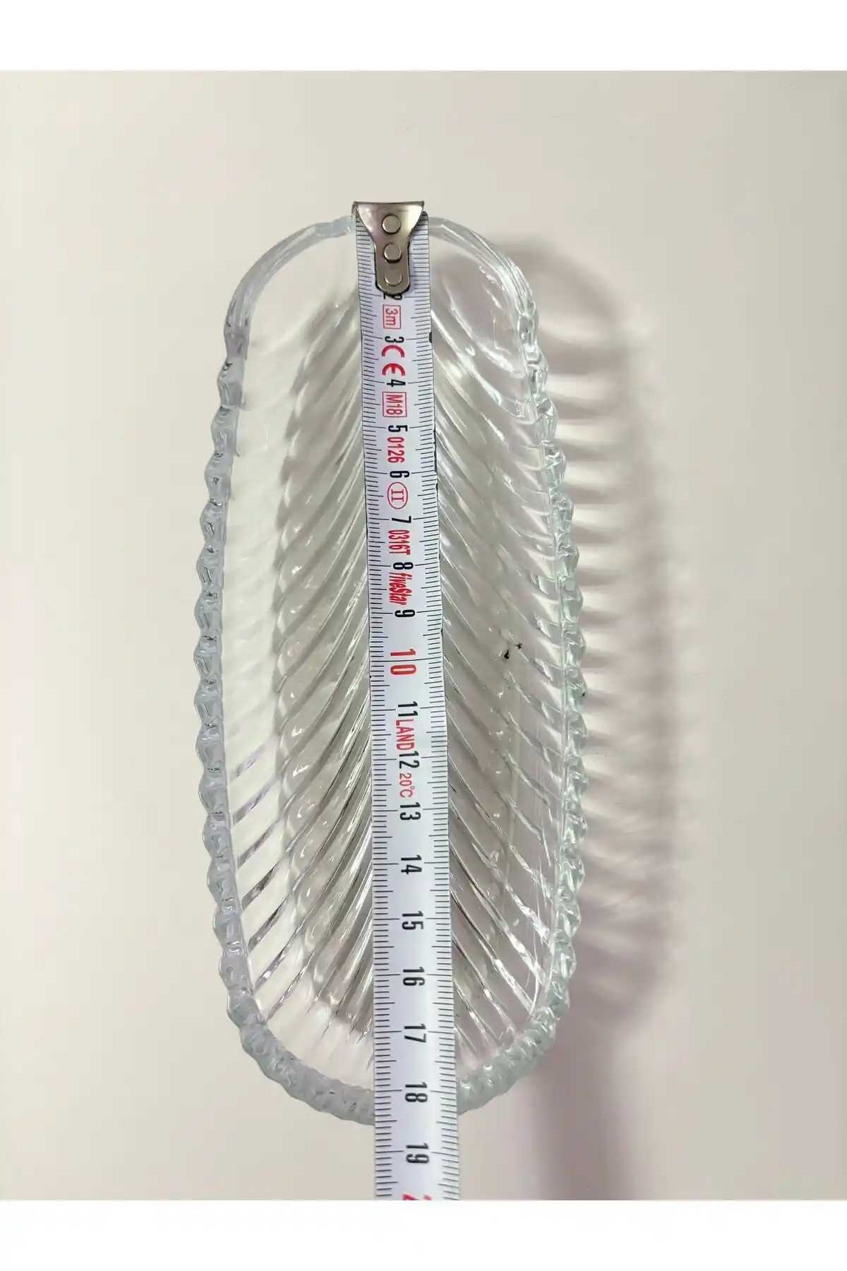 KAVEH Busayhome Cam Kayık Tabak: Modern Tasarım ve Dayanıklı Sunum Çözümü