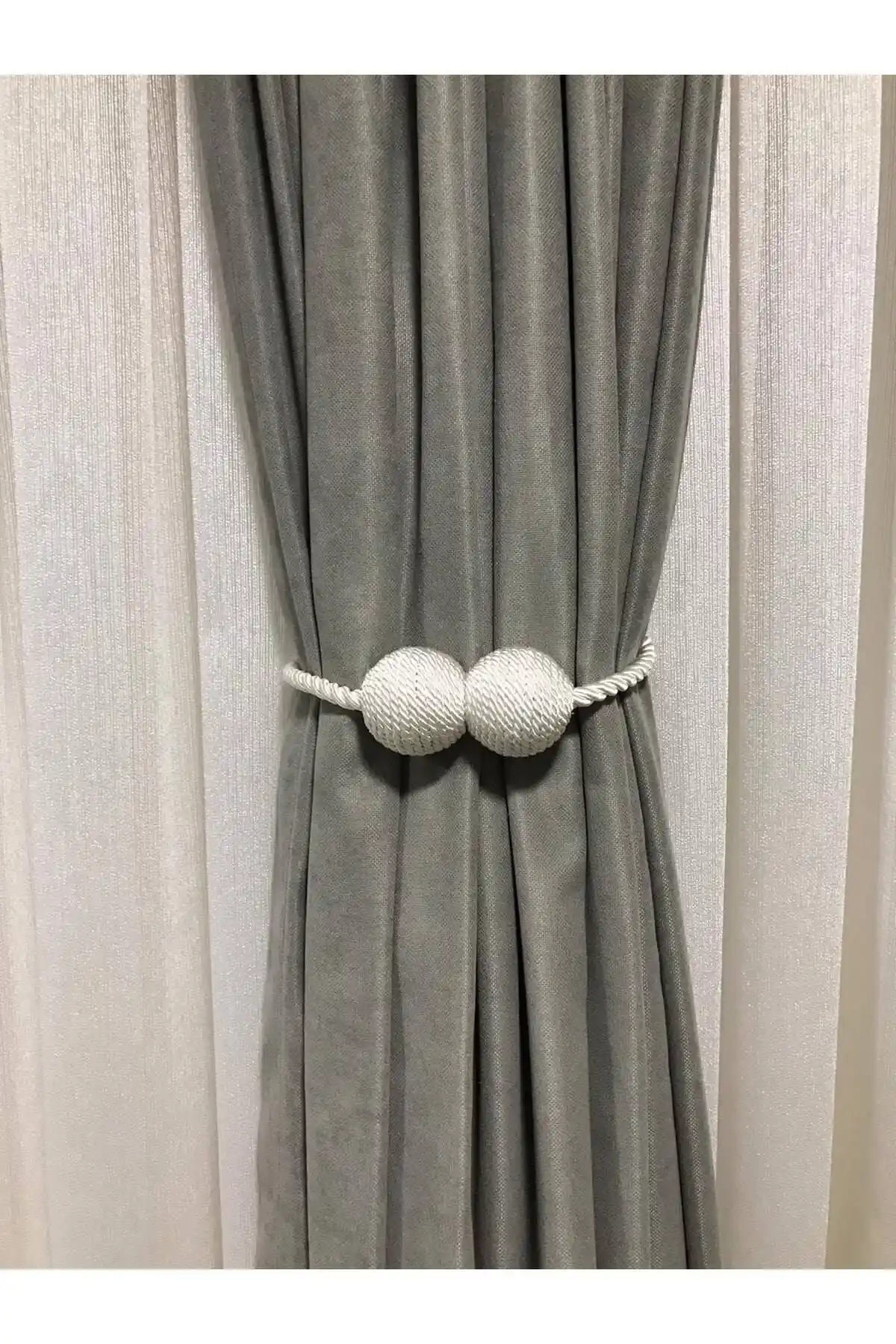 KAYATEX Mıknatıslı Perde Toparlayıcı Krem: Estetik ve Pratik Çözüm