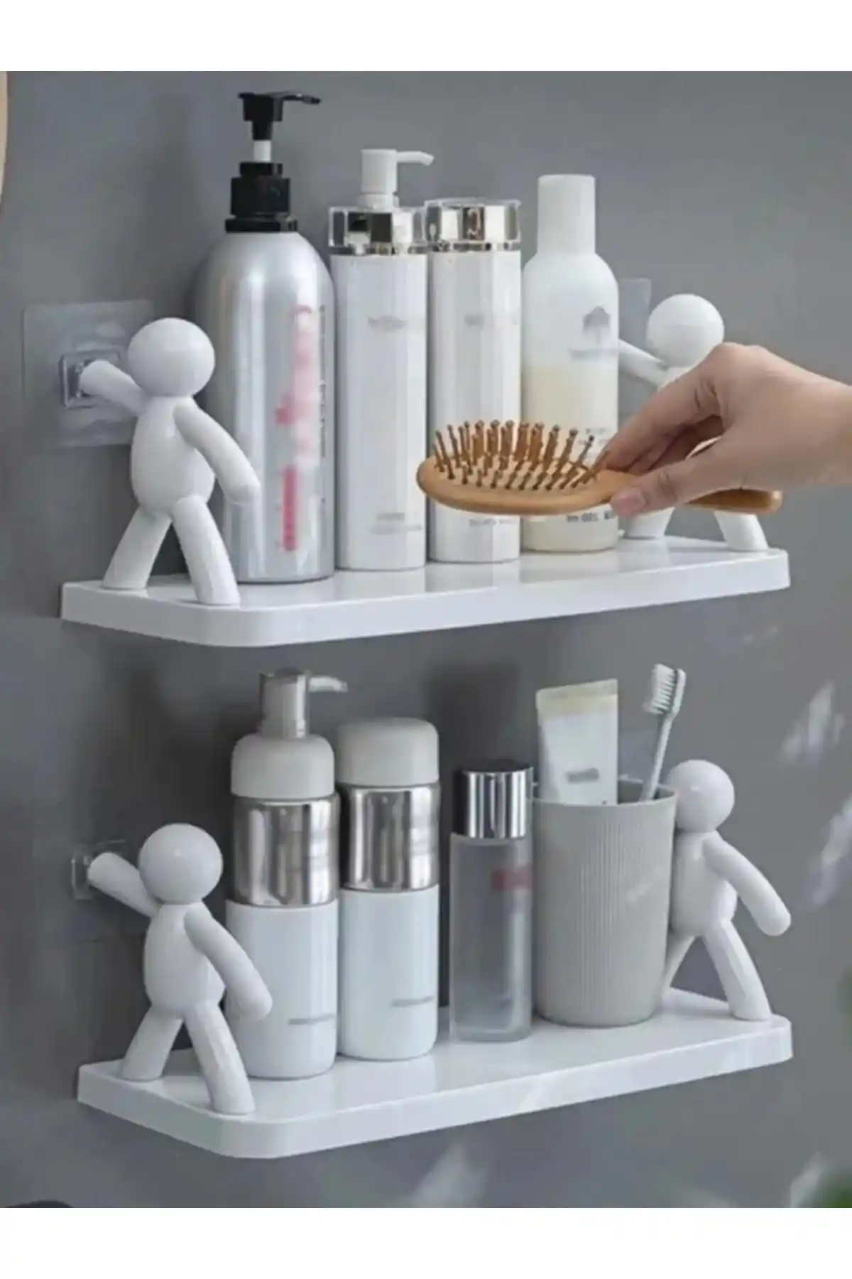 Kendinden Yapışkanlı Banyo Rafı: Modern ve Pratik Depolama Çözümü