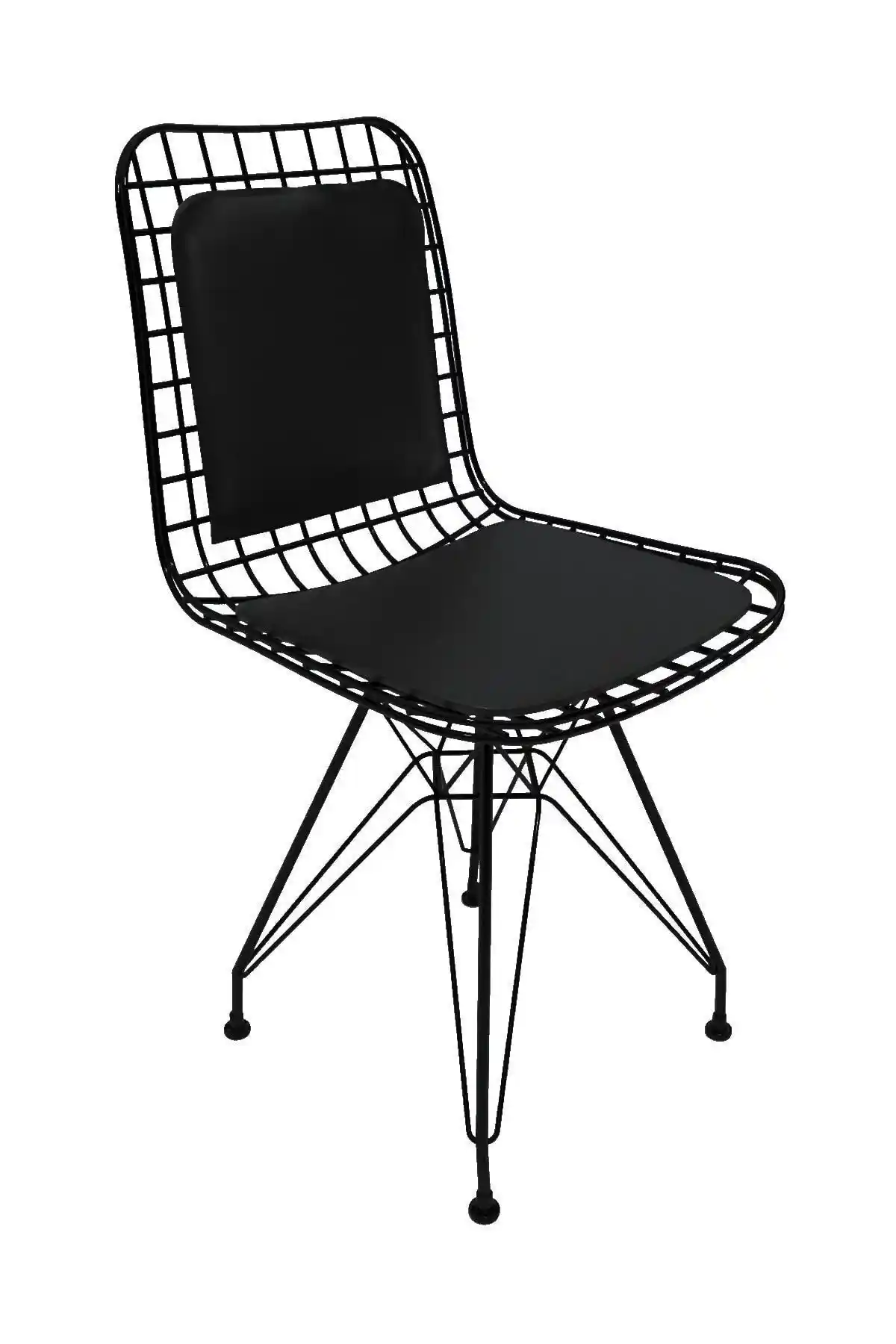 Kenzlife Knsz ve Ressa Home Koket Siyah Tel Sandalyelerin Karşılaştırması ve Özellikleri