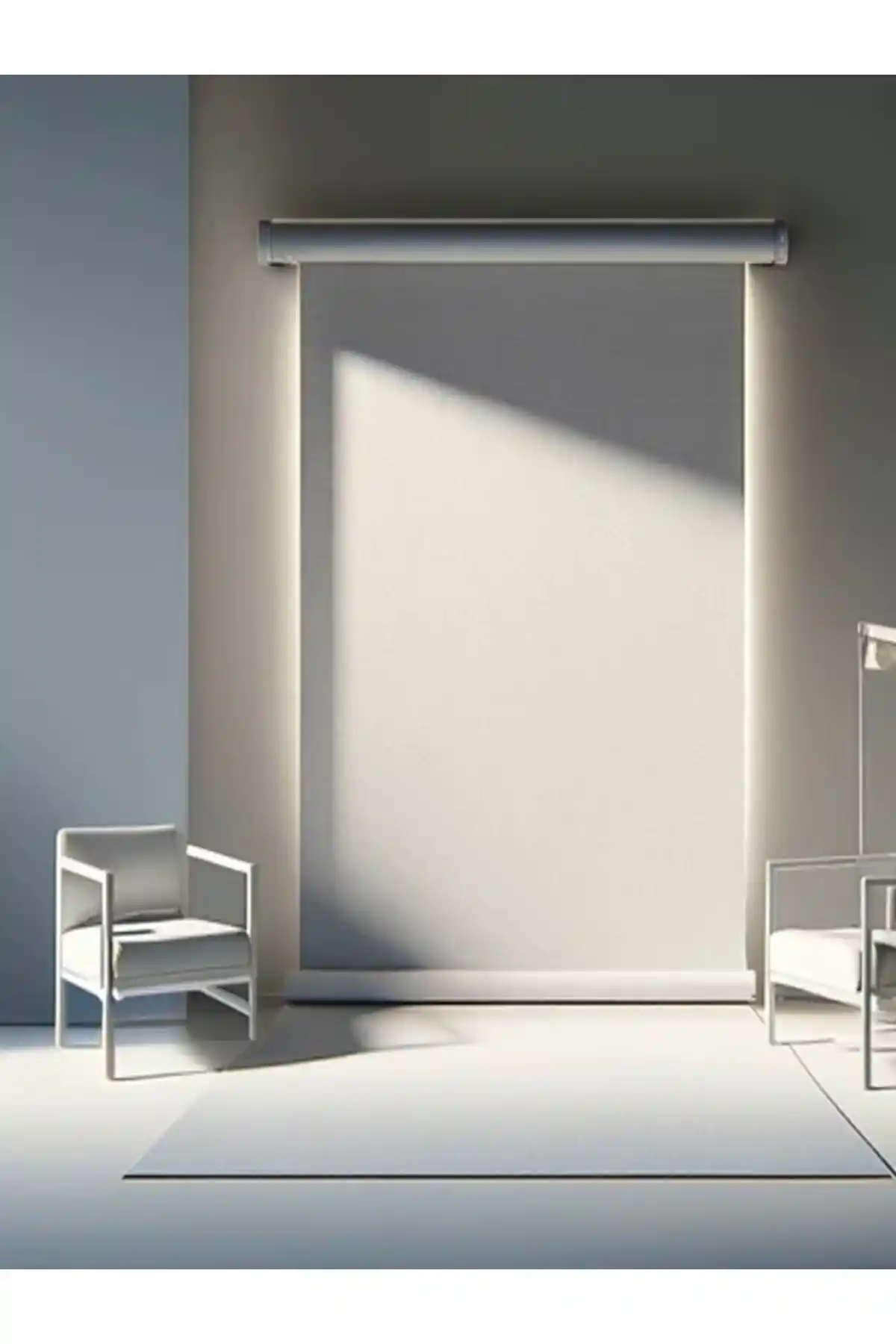 Kidmex Stor Perde Beyaz MS1200: Şık ve Fonksiyonel Modern Perde Çözümü