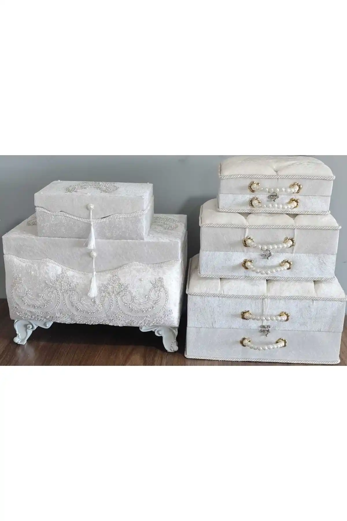 Kırçova Tekstil Şura Söz Nişan Bohça ve Düğün Çeyiz Sandık Seti İnceleme