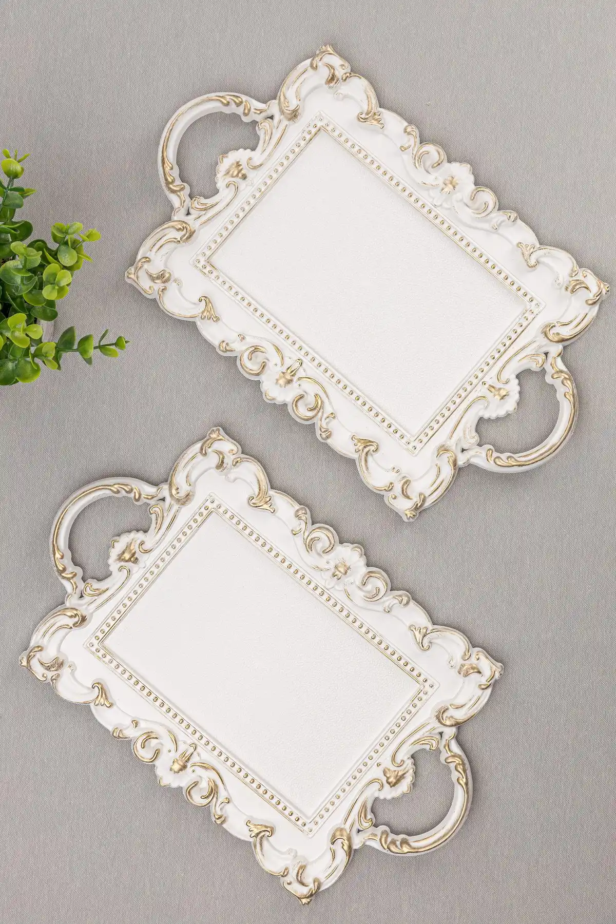 Kitchen Feel 2li Fenomen Kahve Sunum Tepsisi: Şık ve Dayanıklı Mutfak Aksesuarı