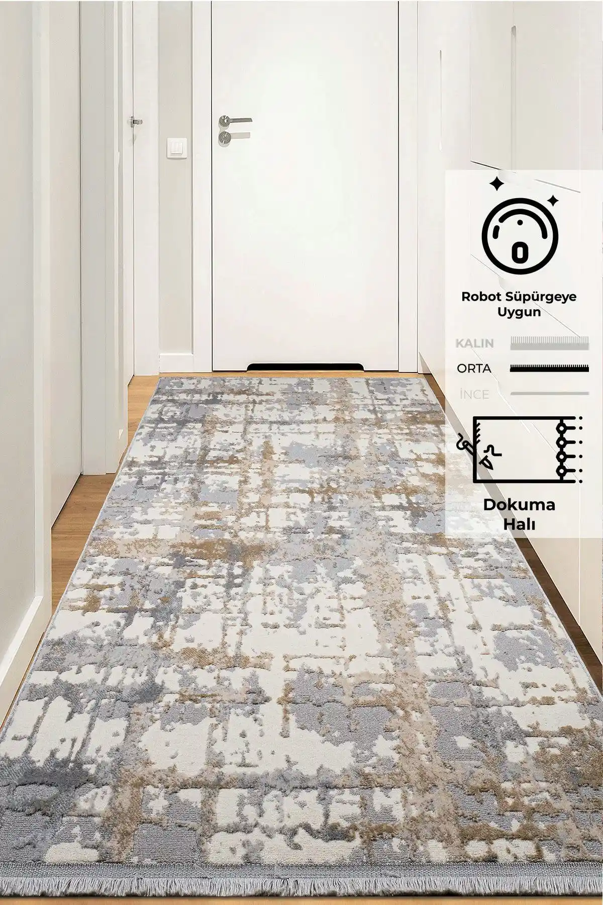 Konfor Modern Dokuma Notta 1100 Yolluk Halı - Şık ve Dayanıklı Modern Halı Seçenekleri