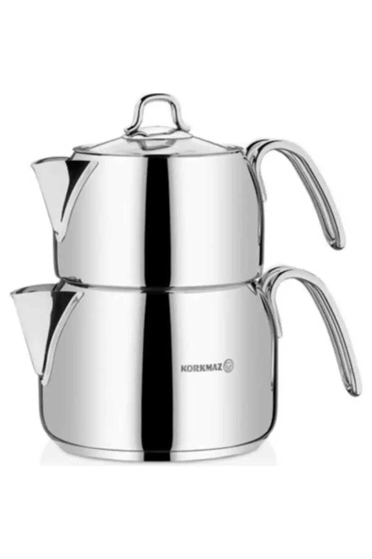 KORKMAZ Perla Midi Çaydanlık Takımı A027: Estetik ve İşlevselliğin Birleşimi