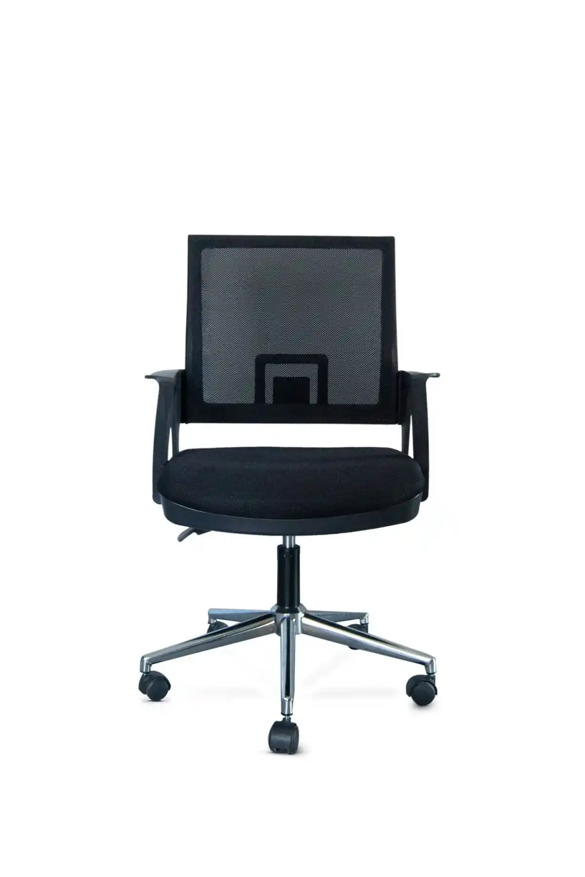 Krom Ayaklı Fileli Sekreter Koltuğu: Modern ve Ergonomik Ofis Çalışma Sandalyesi