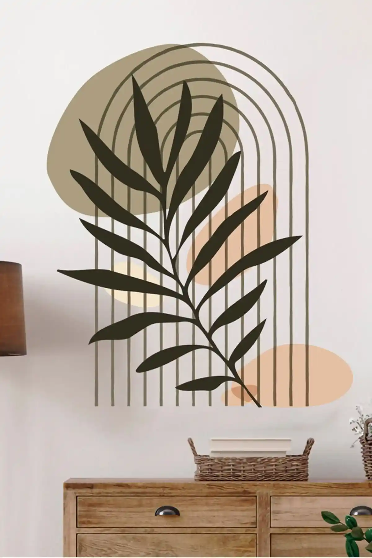 Kt Grup Bohem Leaves Art Duvar Sticker ile Modern ve Şık Dekorasyon Çözümleri