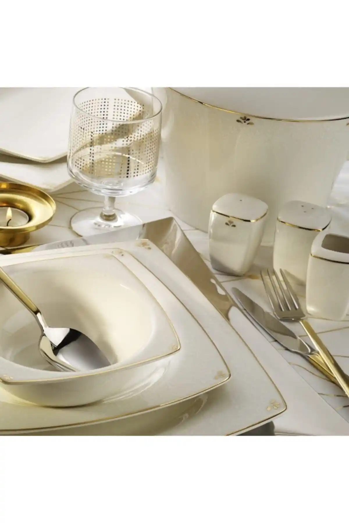 Kütahya Porselen Bone Mare 62 Parça Modern ve Dayanıklı Yemek Takımı Özellikleri