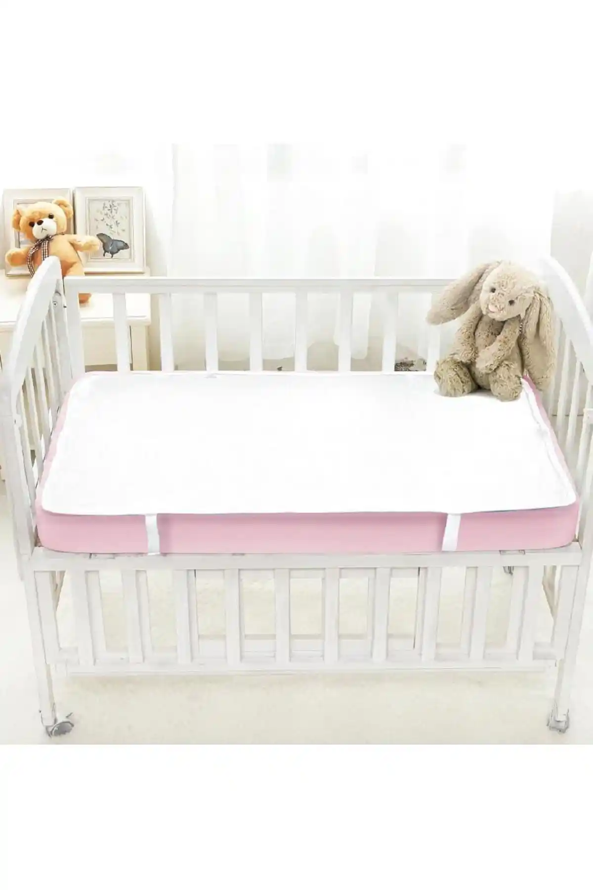 LADYNİL Sıvı Geçirmez Bebek Yatak Koruyucu Alezi Güvenli ve Konforlu Uyku İçin