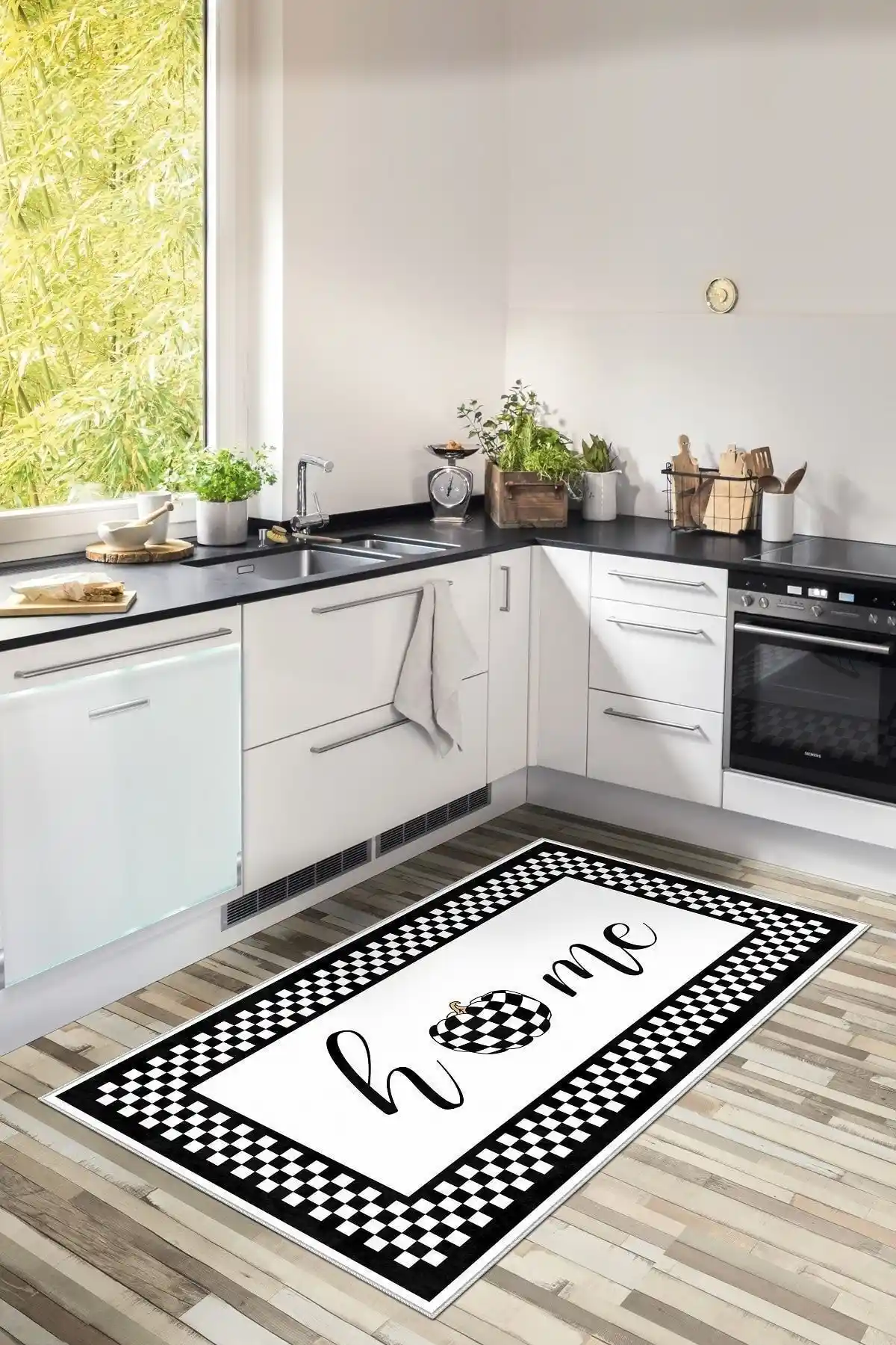 Life Hause Dijital Baskı Yıkanabilir Kaymaz Taban Mutfak Halısı Özellikleri ve Kullanım Avantajları