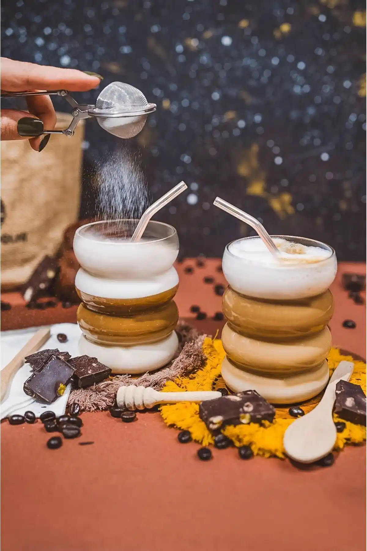 Lilya Home 2'li Borosilikat Cam Bardak Seti Modern ve Dayanıklı Tasarım