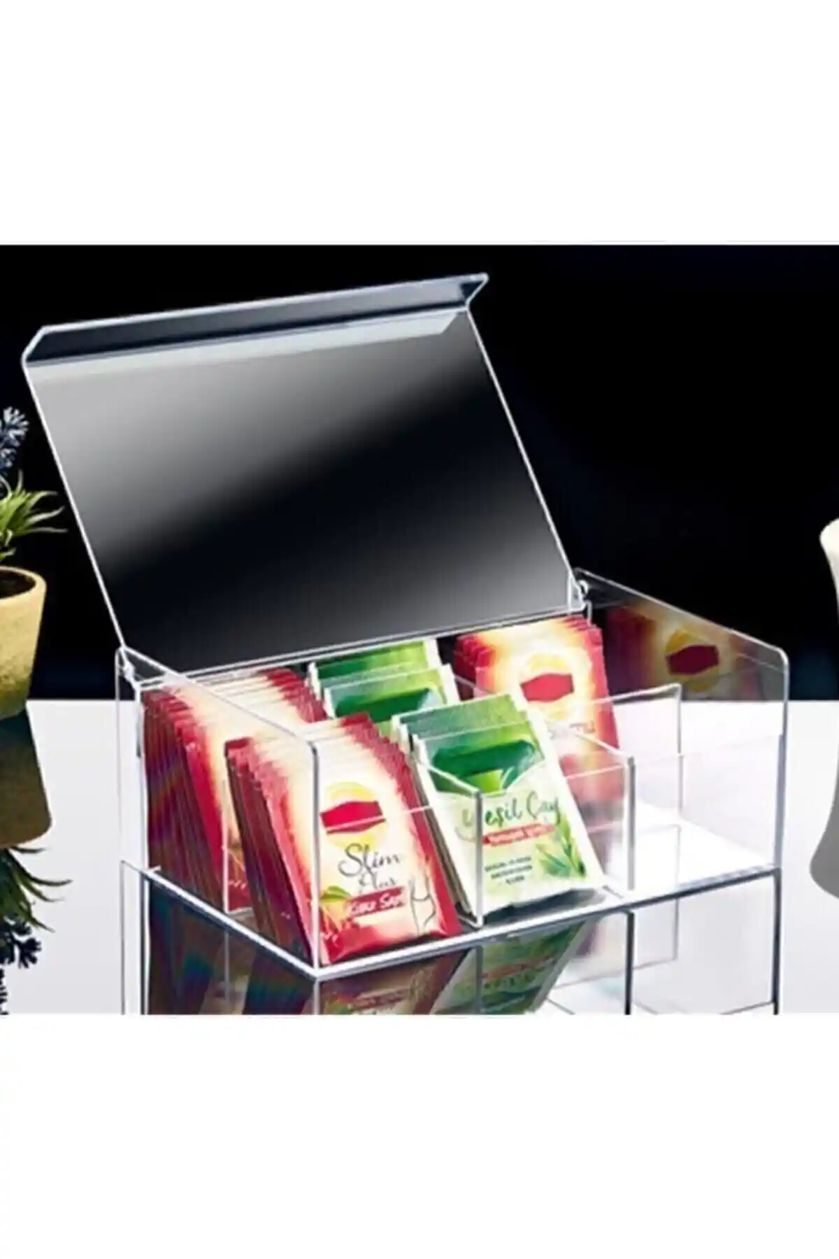 Lilya Home Çay Kutusu: Modern ve Pratik Çay Saklama Çözümü