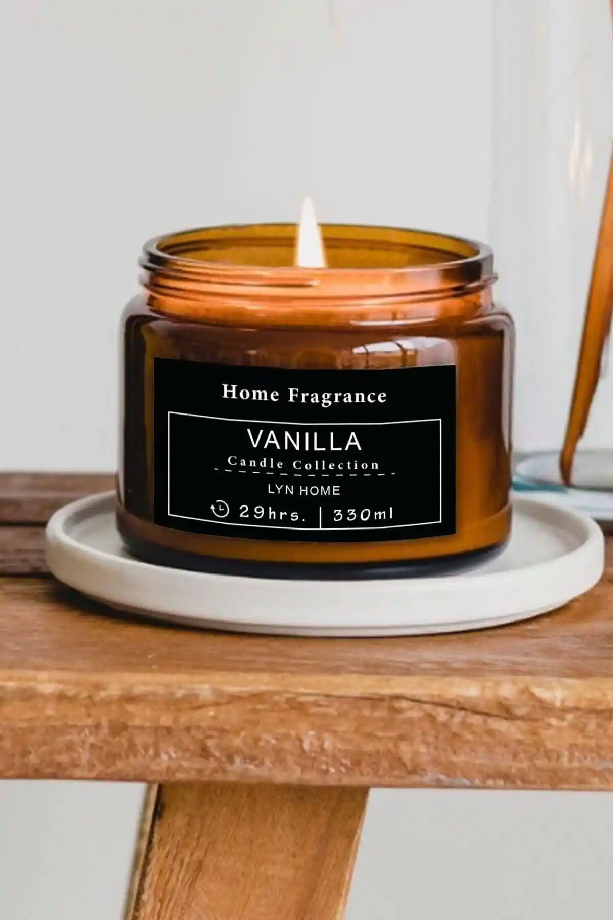 LYN HOME & DECOR Amber Mum Karşılaştırması: Büyük Kavonoz ve Ikili Set Ürünleri