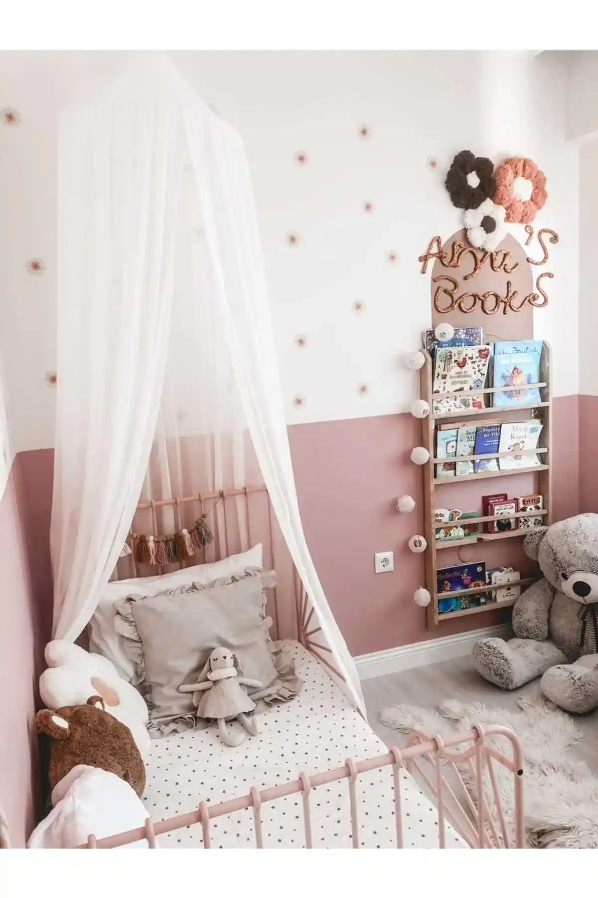 Lyn Home & Decor Beyaz Şifon Cibinlik: Estetik ve İşlevselliği Bir Arada Sunar